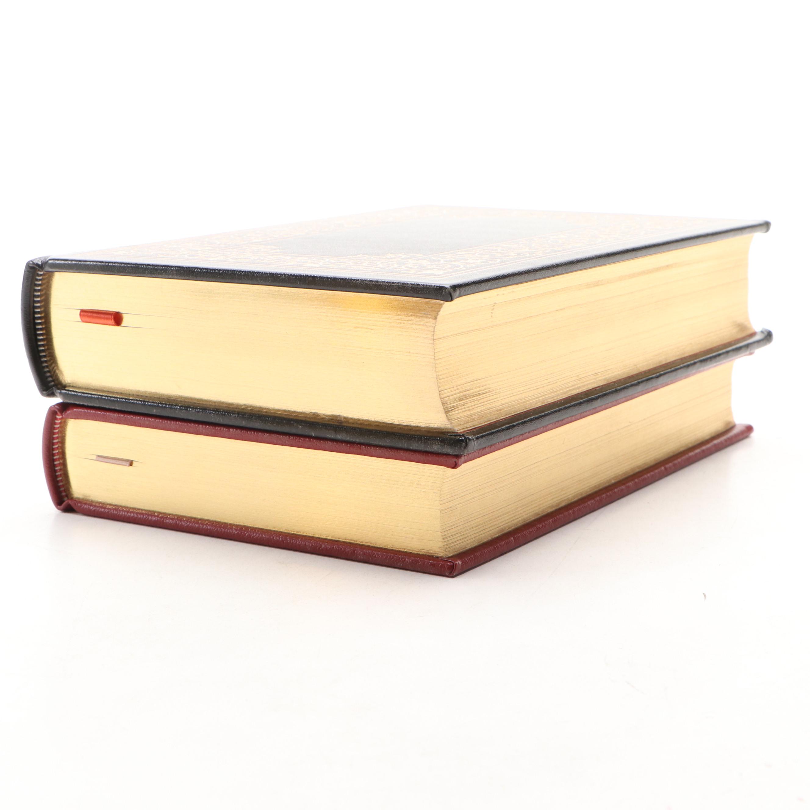 Franklin Library First Edition "A Distant Mirror" by Barbara W. Tuchman and More