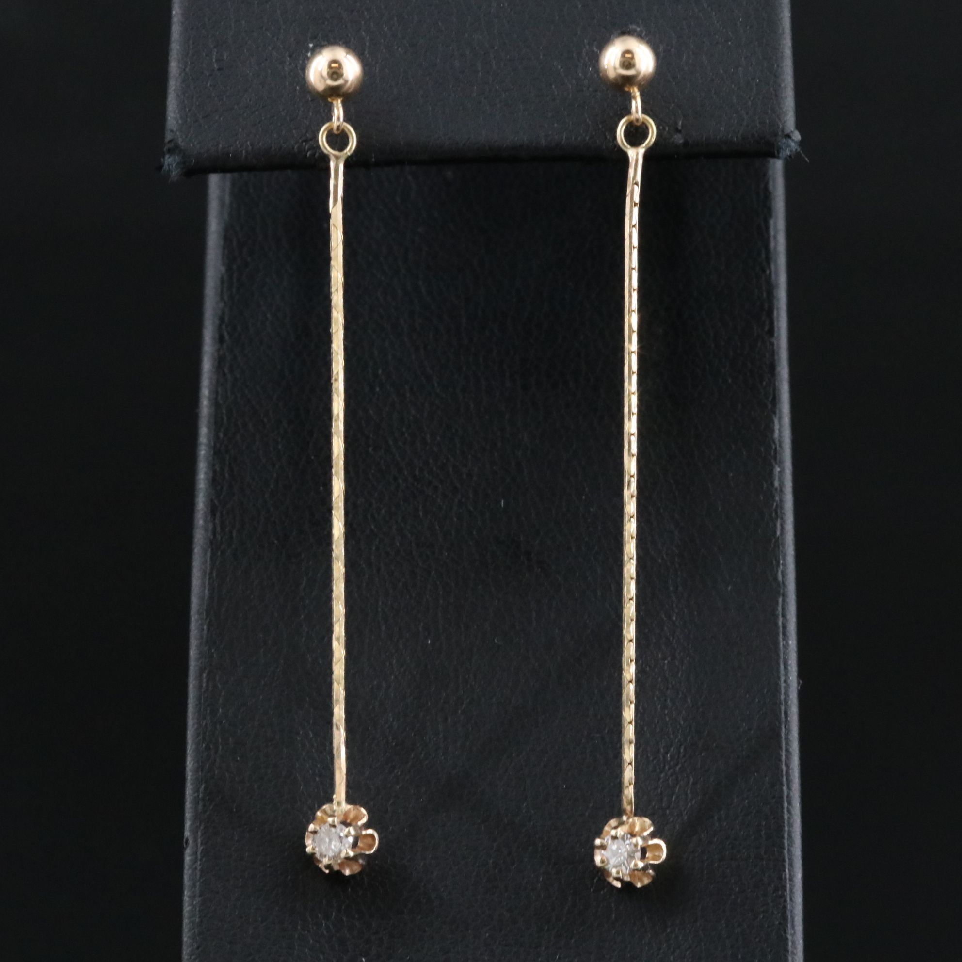 14K 0.16 CTW Diamond Earrings