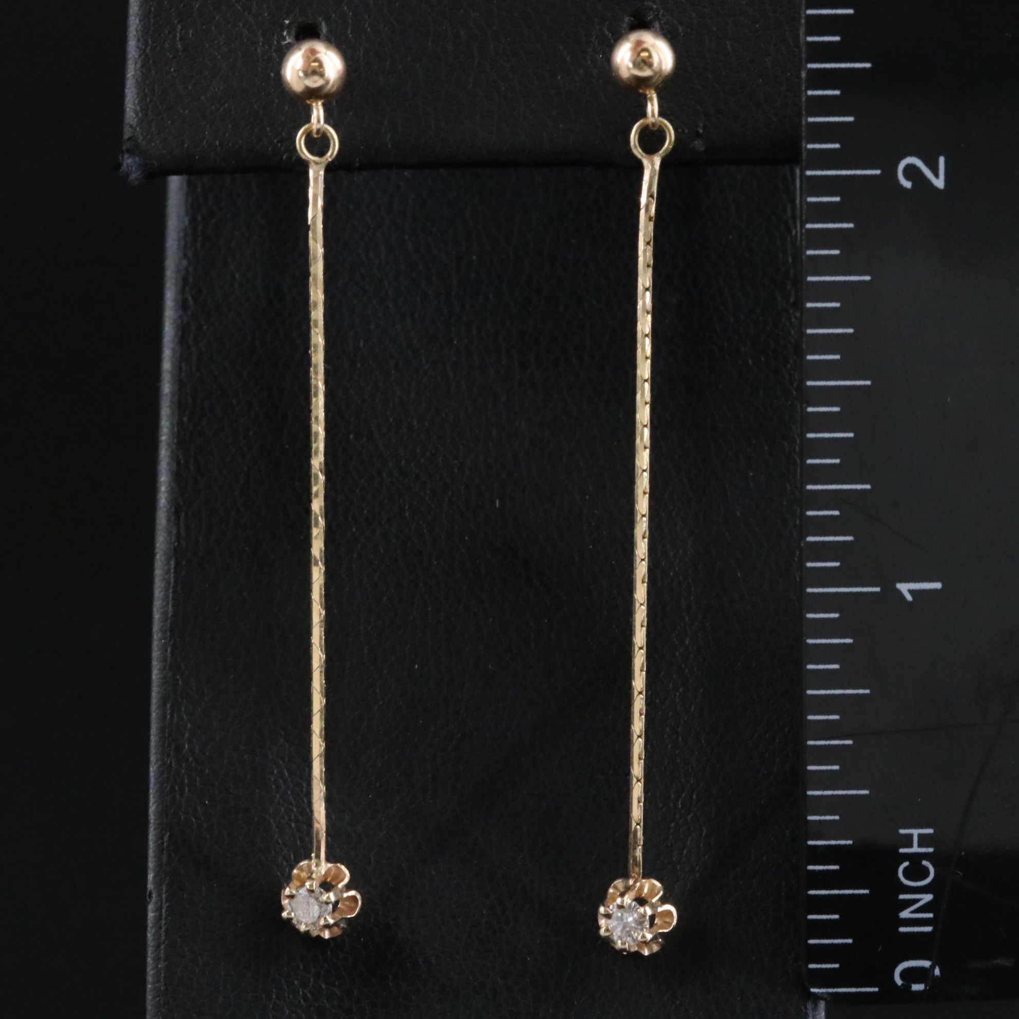 14K 0.16 CTW Diamond Earrings