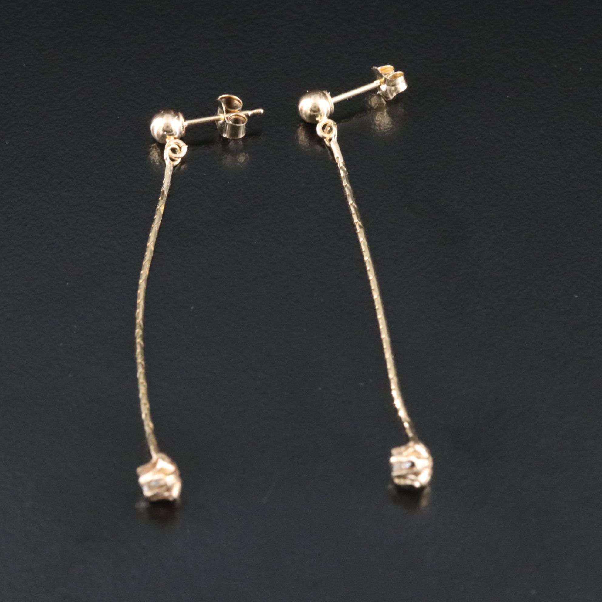 14K 0.16 CTW Diamond Earrings