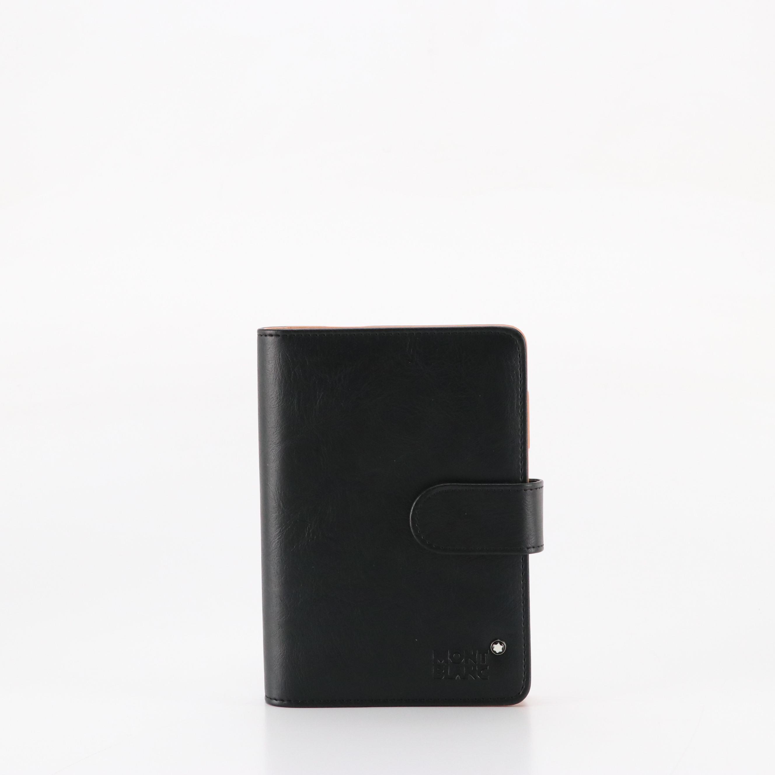 Montblanc Gift Set with StarWalker Fountain Pen, Cufflinks, and Leather Notebook