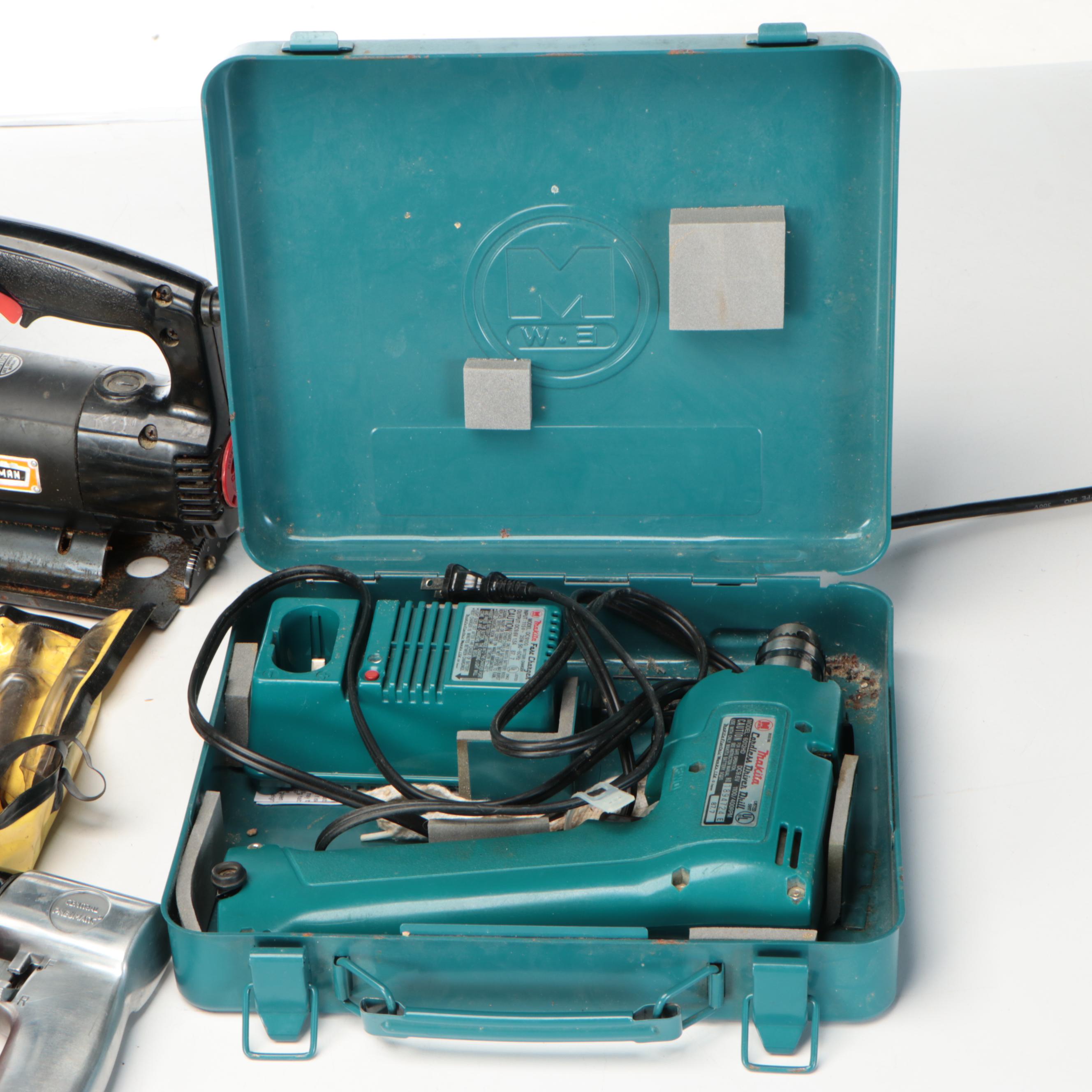 Craftsman, Black + Decker, Makita, and Other Power Tools