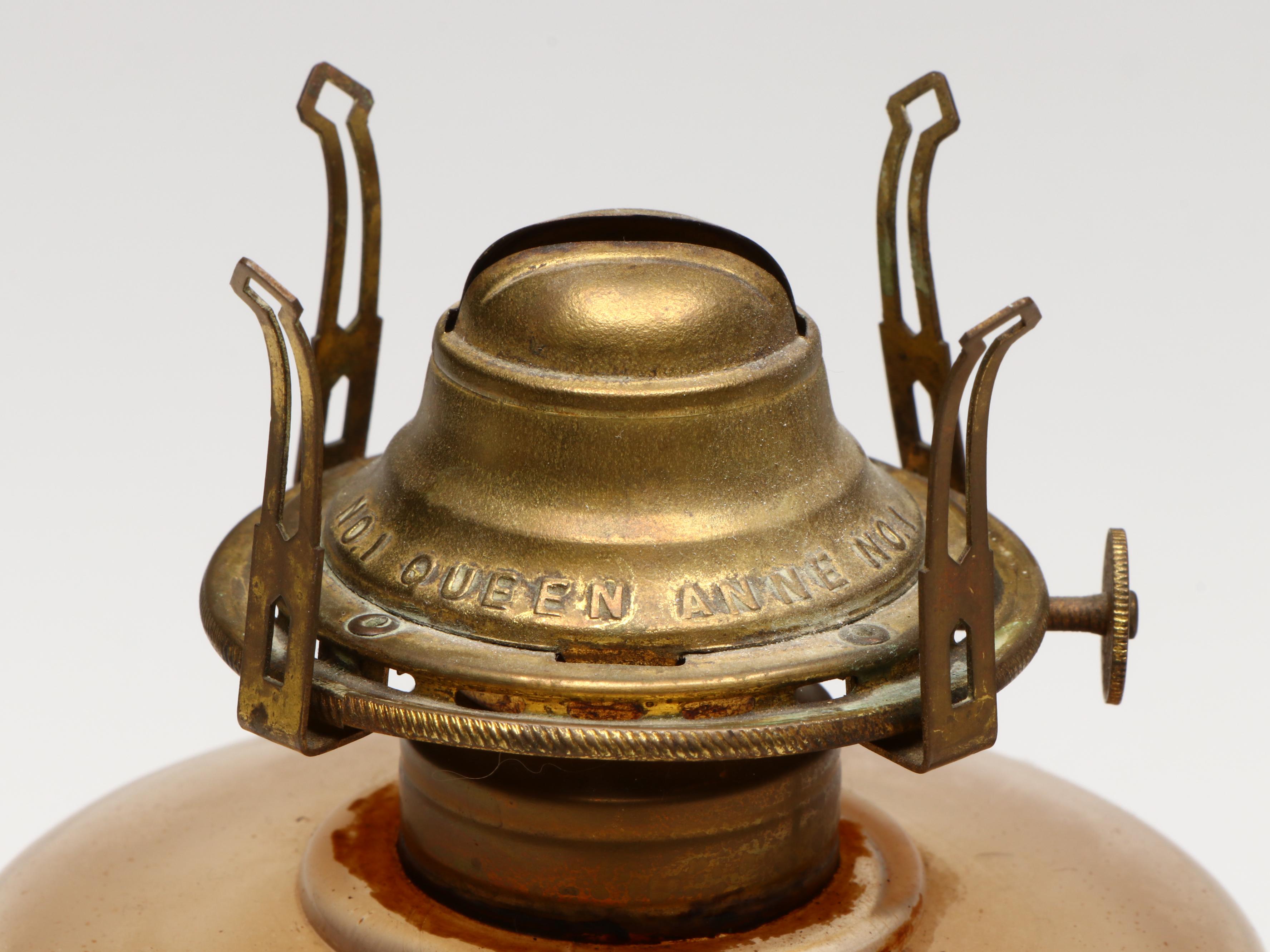 Glass Chamber Oil Lamp with Matador Brenner Oil Lamp