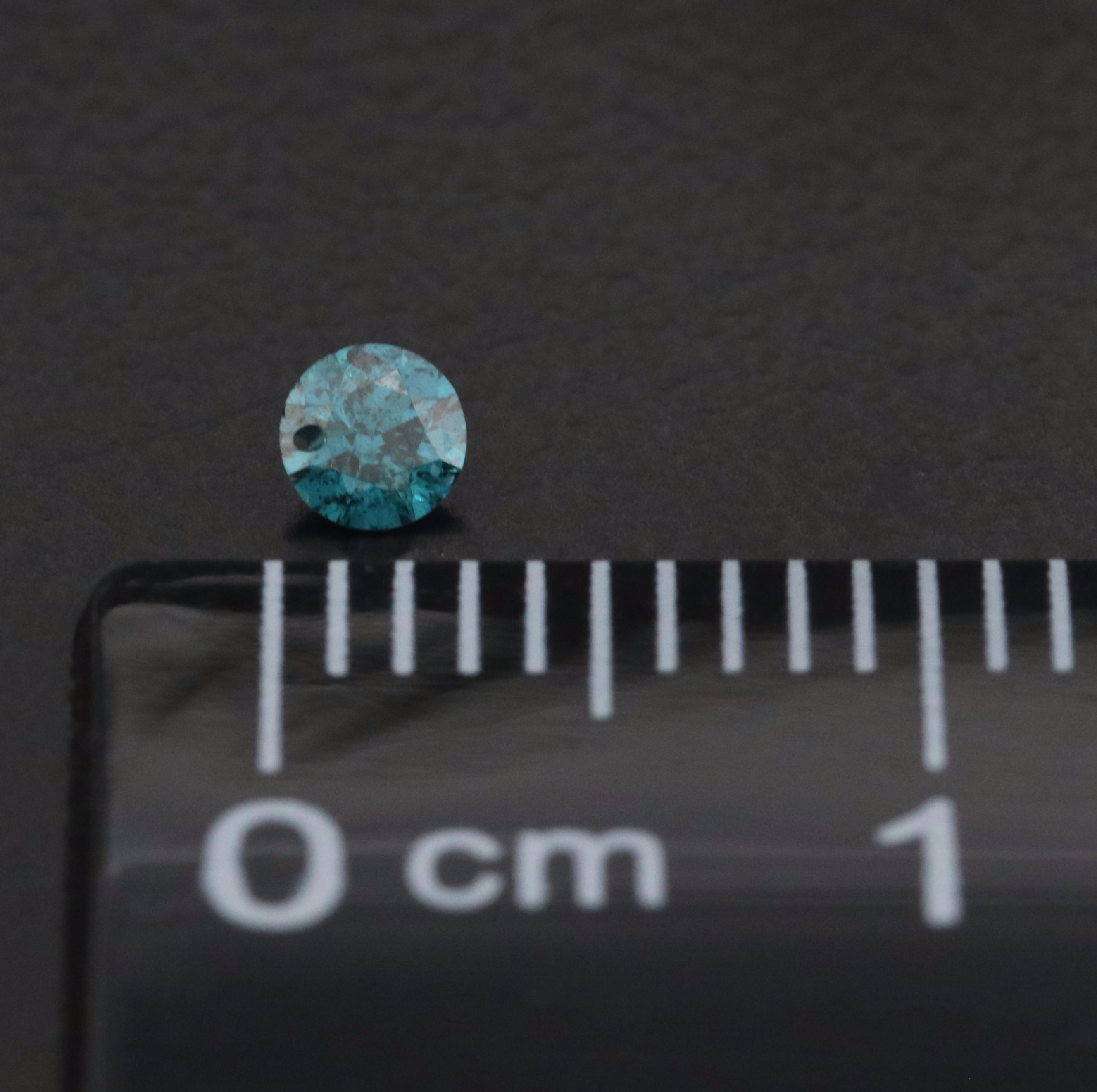 Loose 0.19 CTW Fancy Blue Diamond Pair