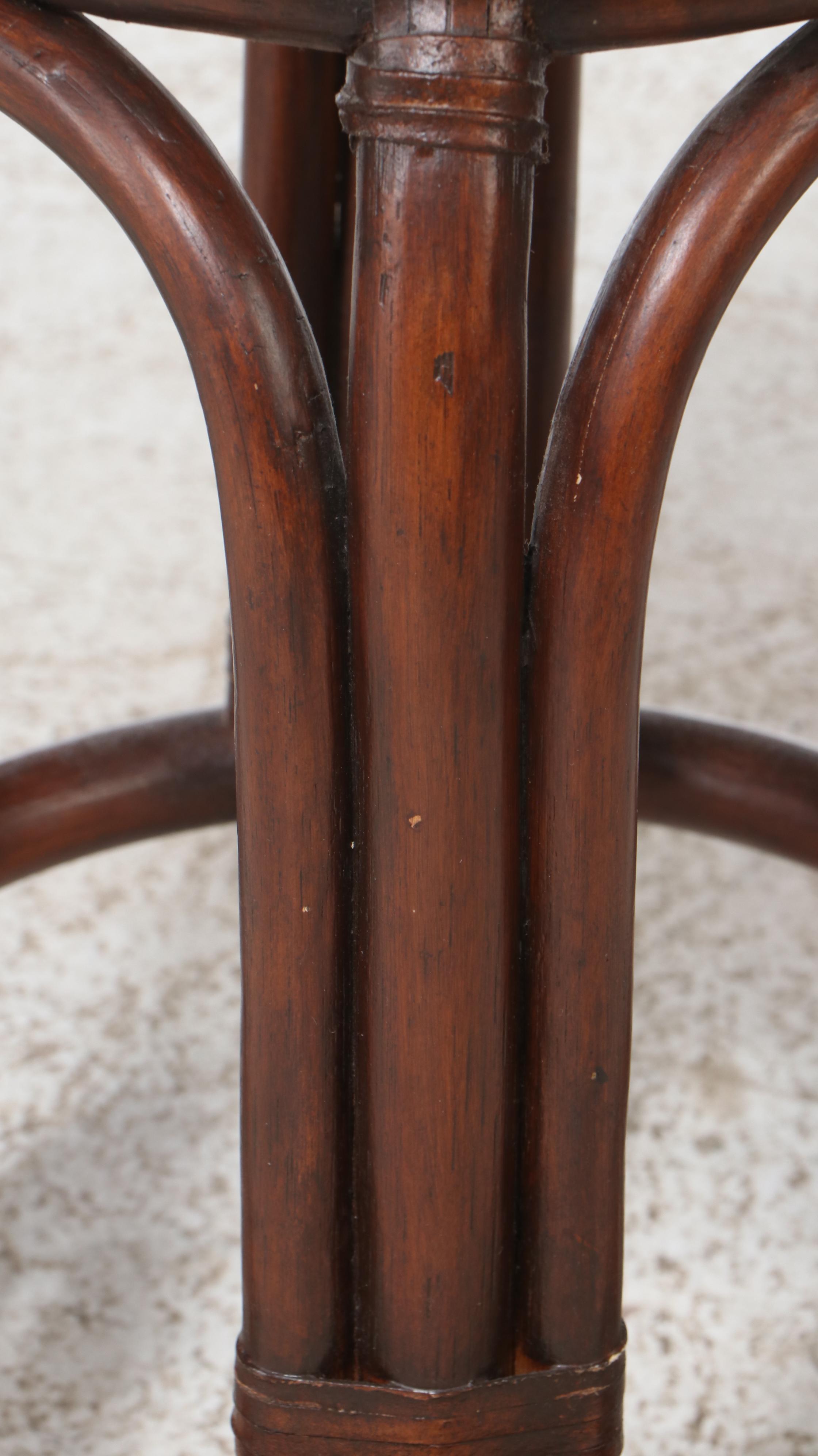 Art of Four Lexington Home Art Nouveau Style Bentwood  Stools