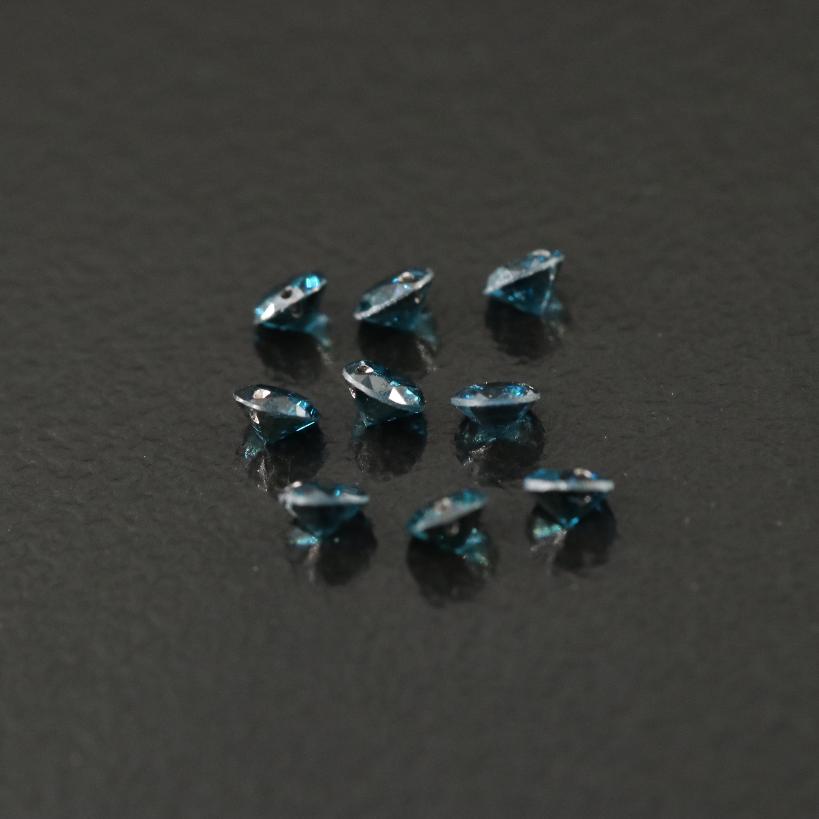 Loose 0.50 CTW Fancy Blue Diamond Lot