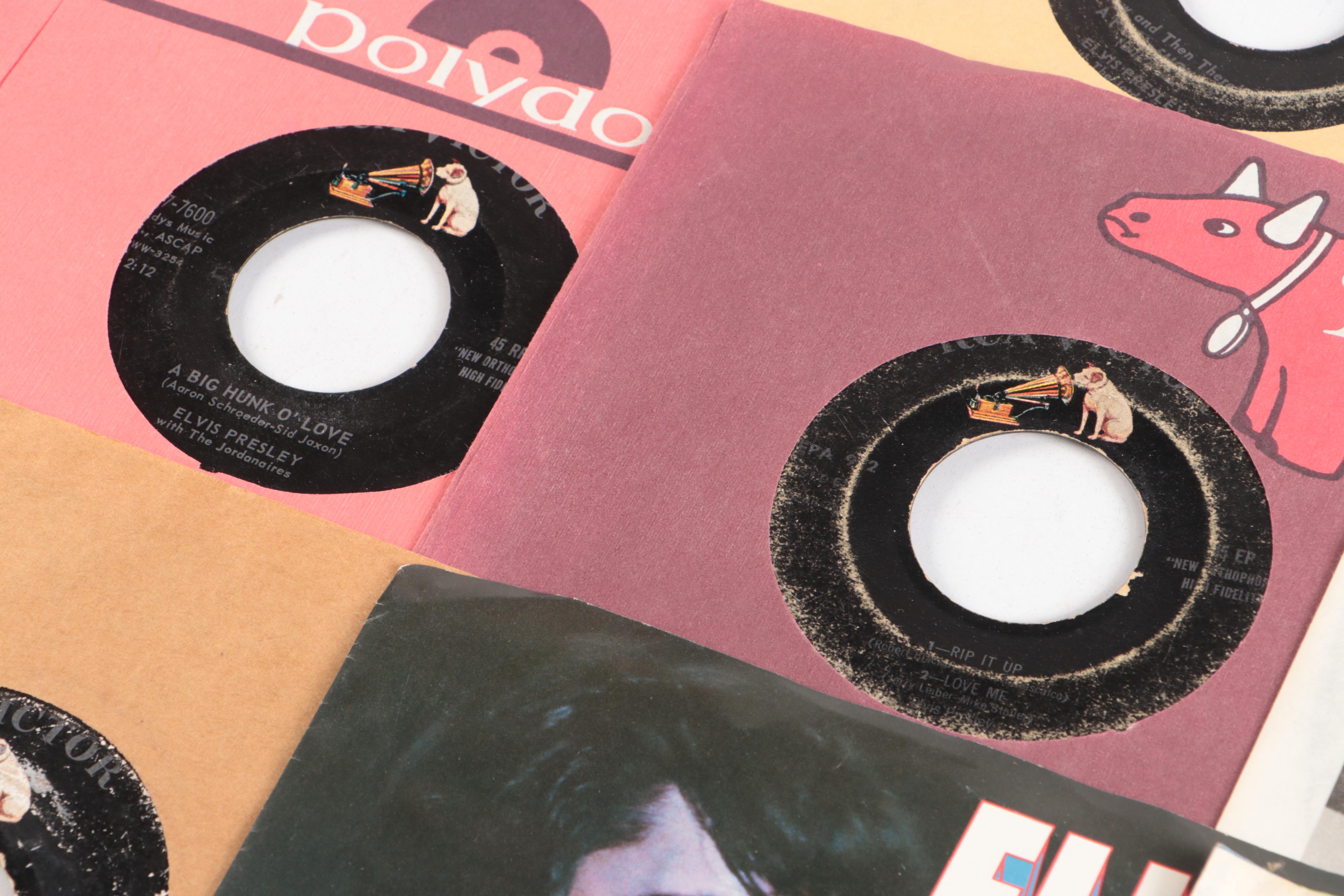 "Elvis Aron Presley 25th Anniversary" and More Elvis Vinyl Record Albums