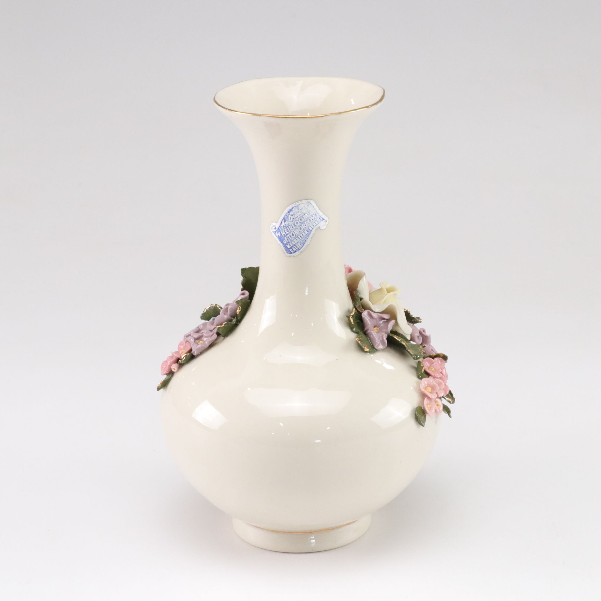 Hull Pottery "Camellia" and Other Porcelain Floral Vases