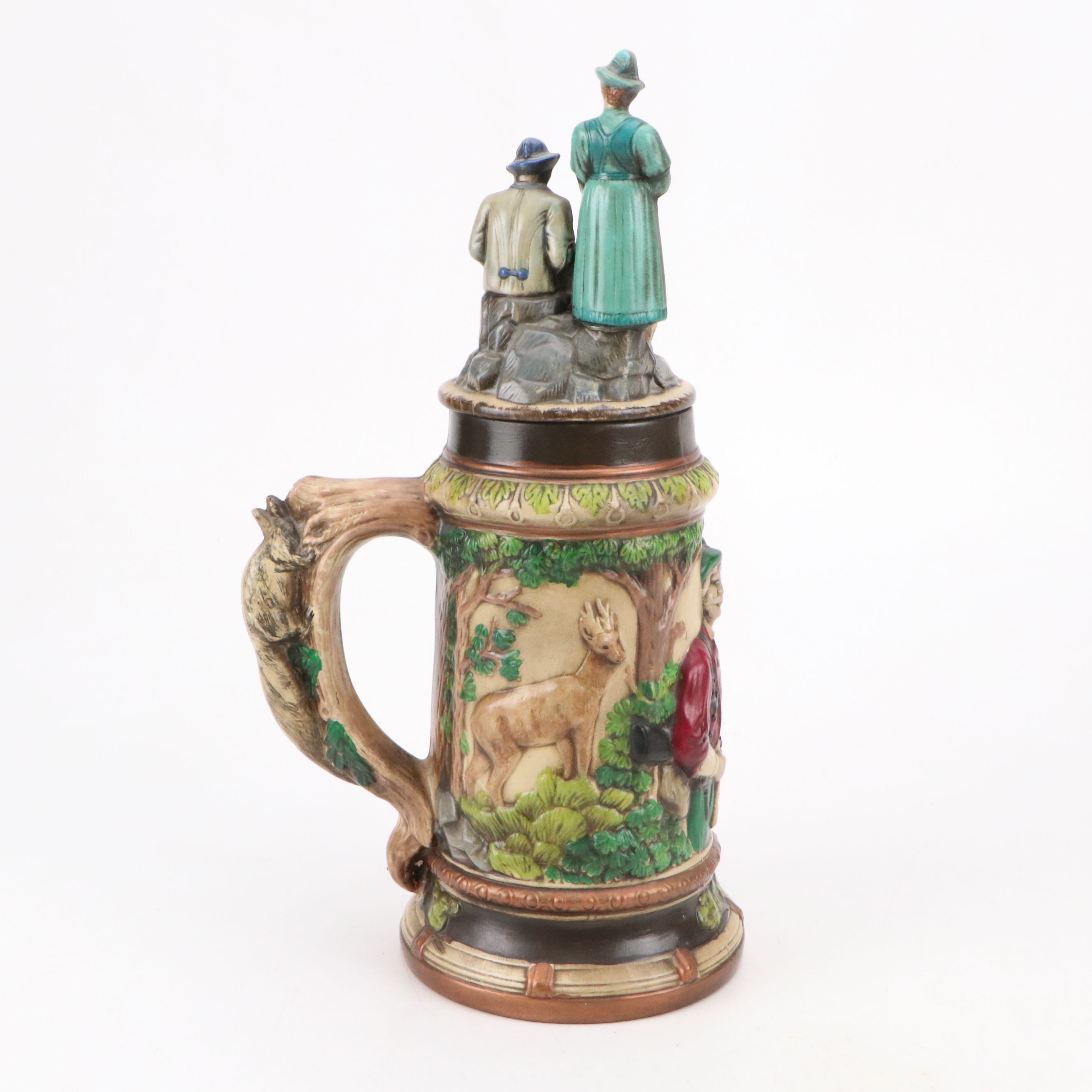 Holland Mold and Other Ceramic Beer Steins