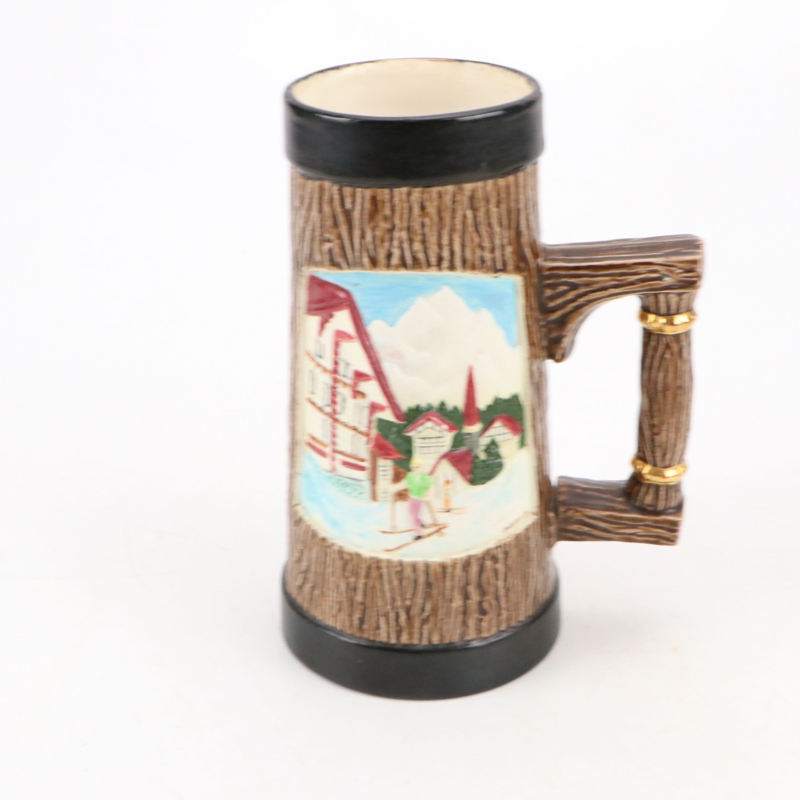 Holland Mold and Other Ceramic Beer Steins