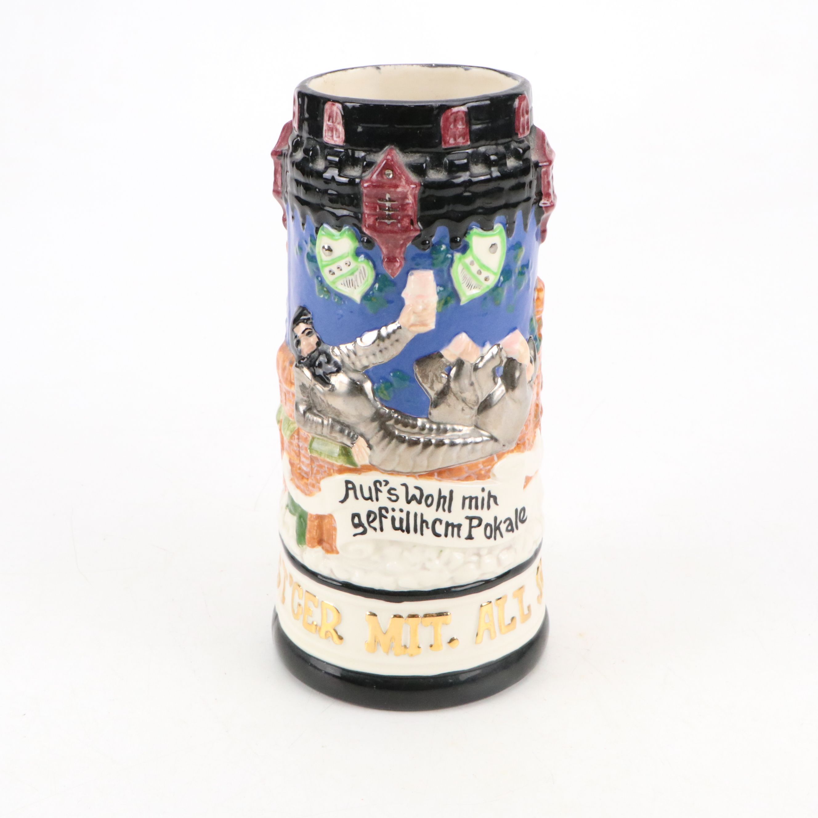 Holland Mold and Other Ceramic Beer Steins