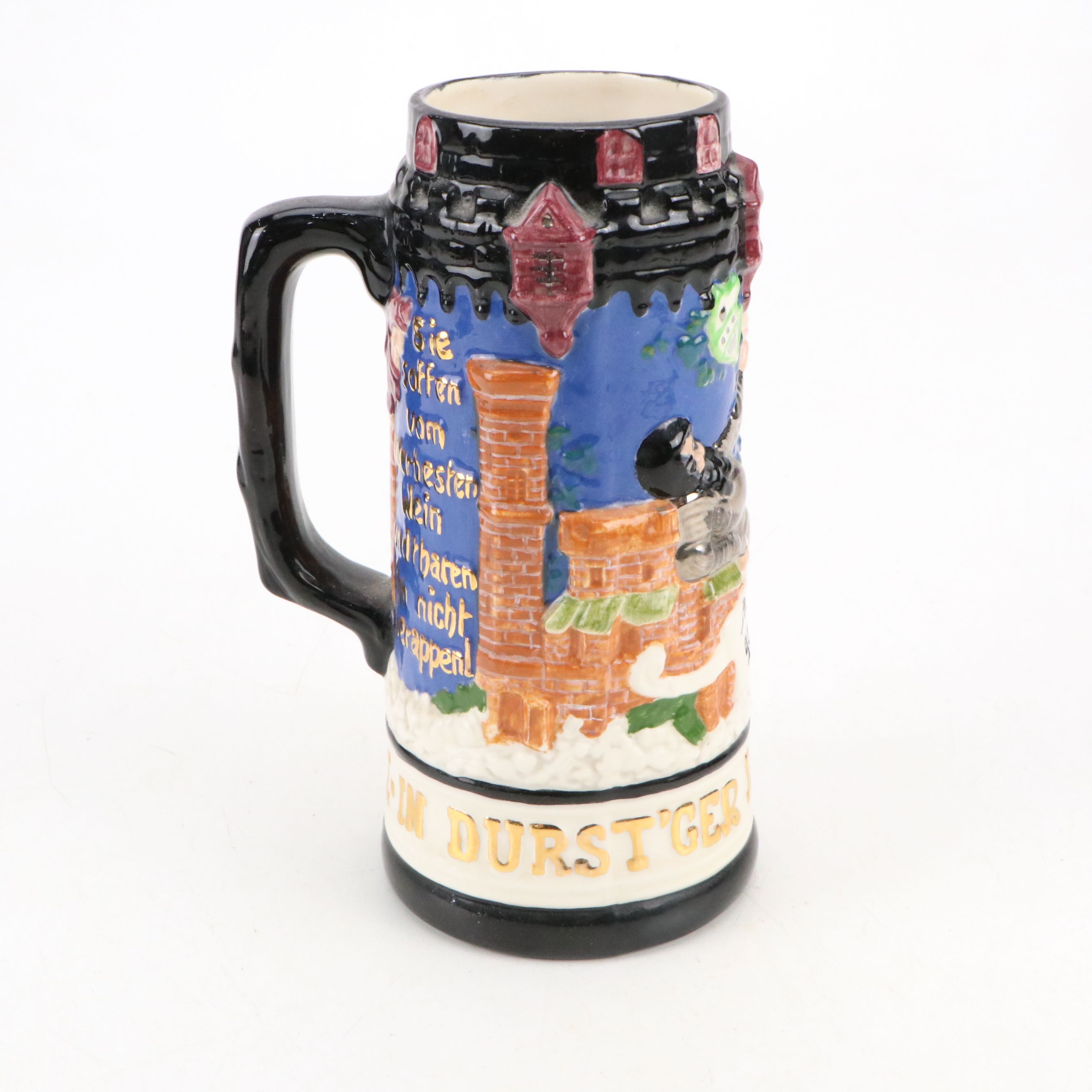 Holland Mold and Other Ceramic Beer Steins