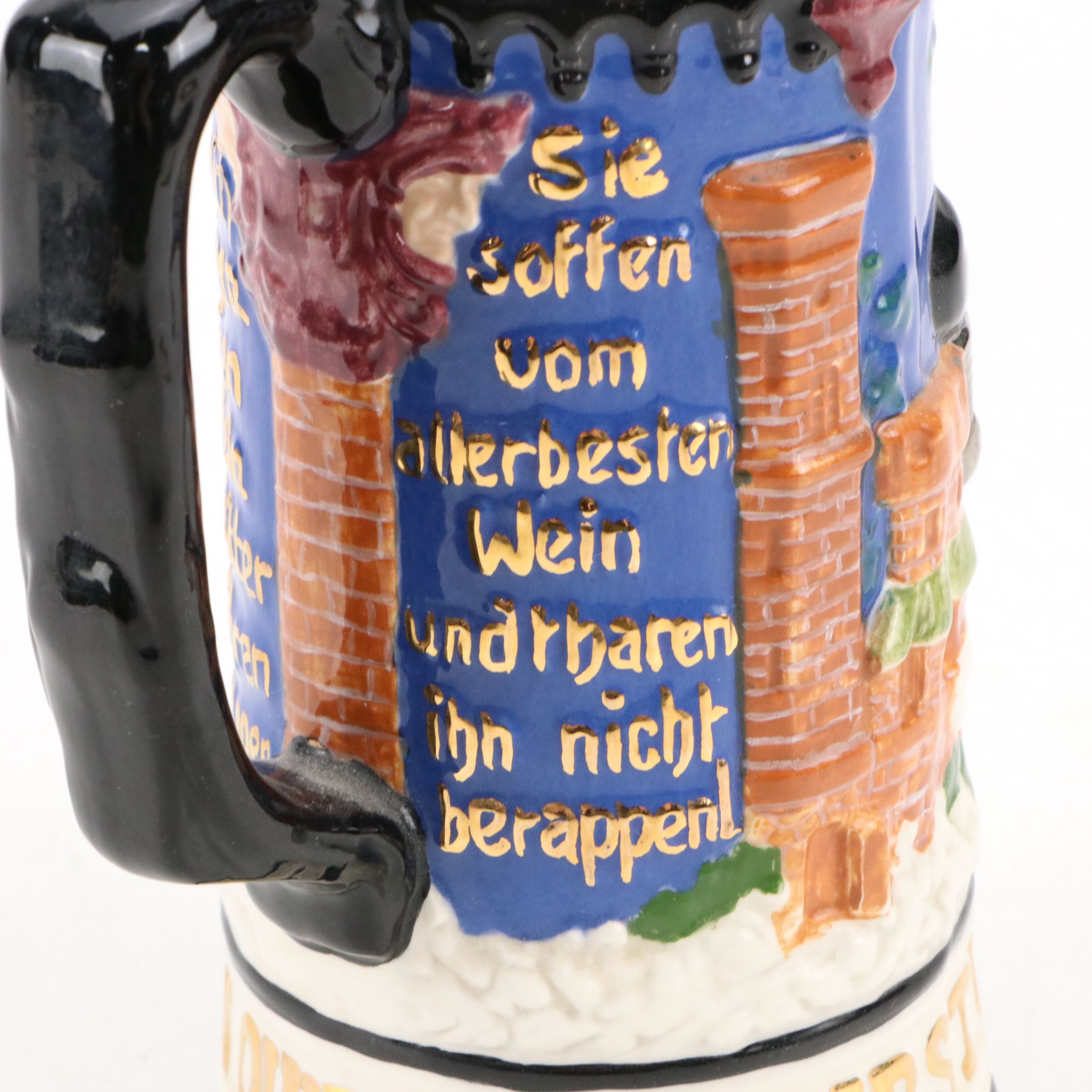 Holland Mold and Other Ceramic Beer Steins