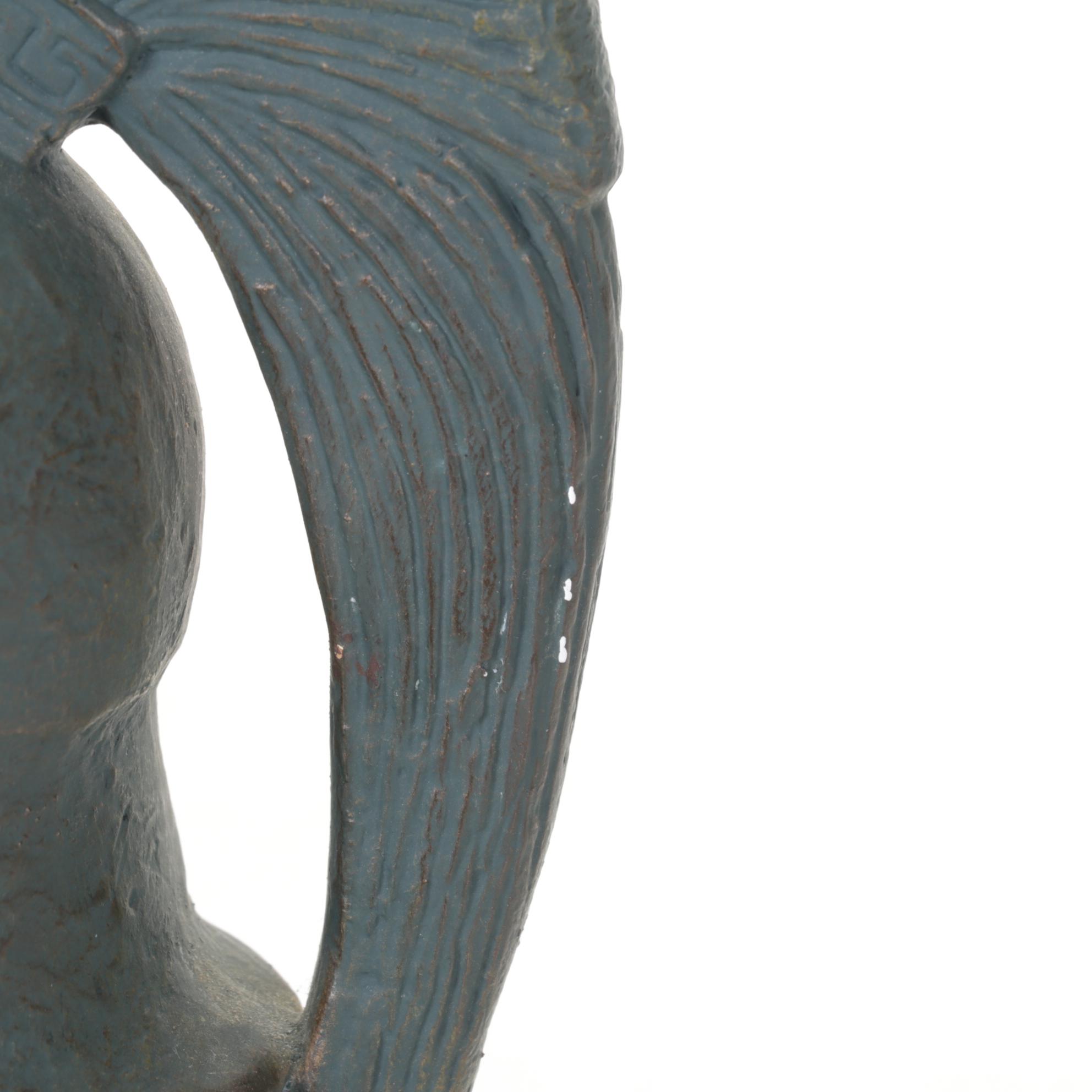 Alva Studios Patina-Painted Spartan Bust