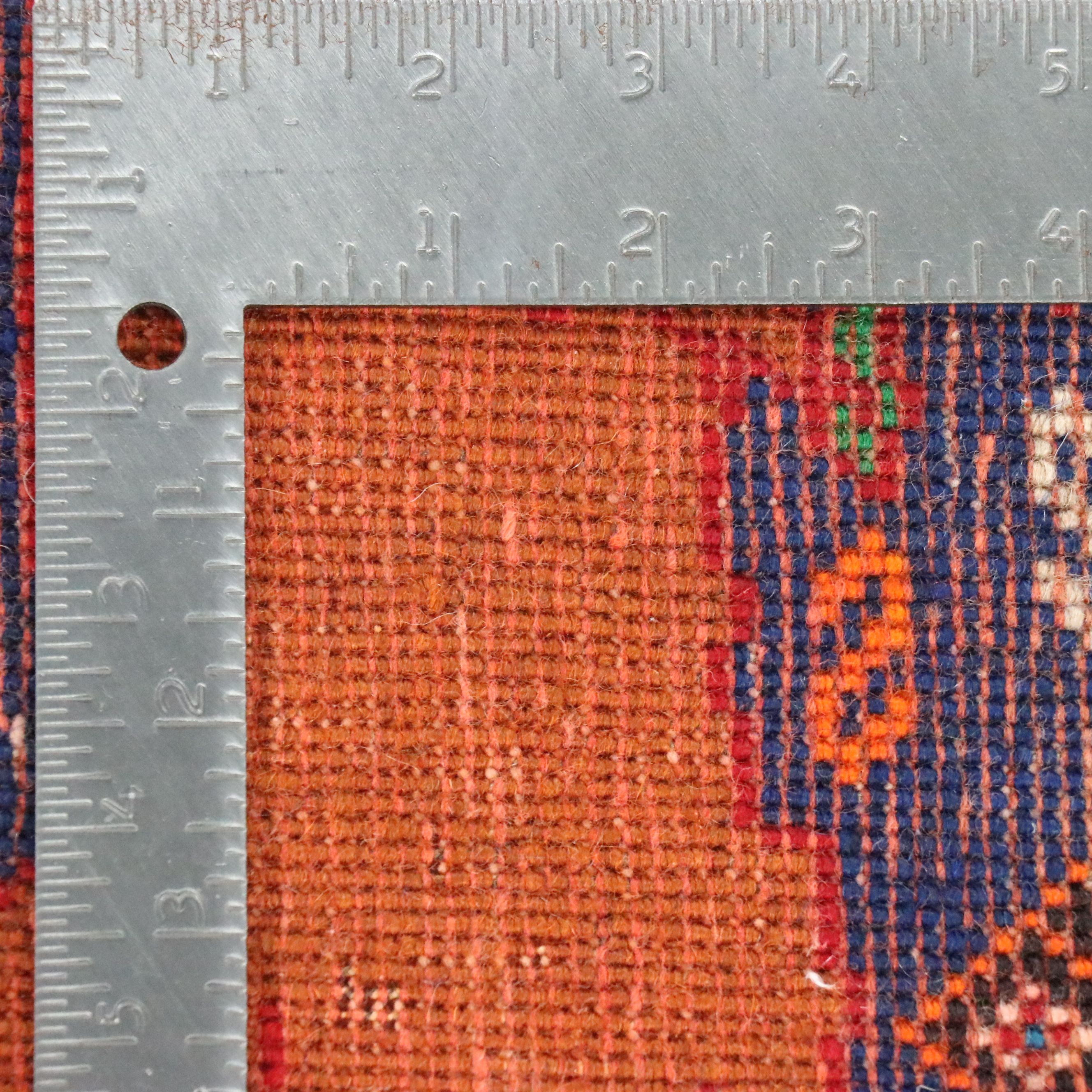 5'1 x 9'2 Hand-Knotted Persian Qashqai Area Rug