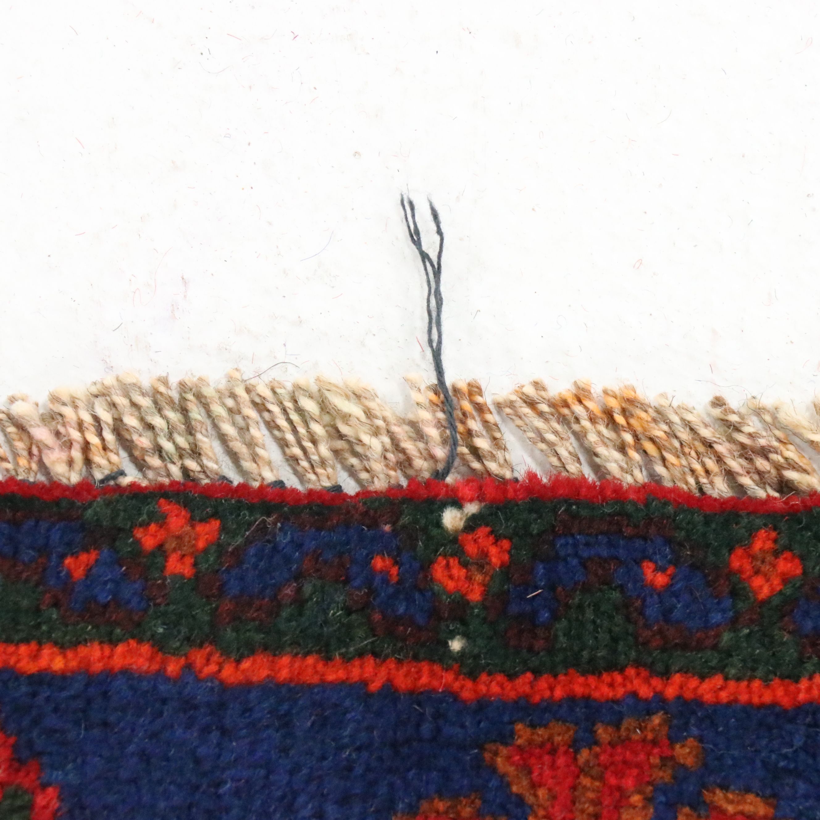 5'1 x 9'2 Hand-Knotted Persian Qashqai Area Rug