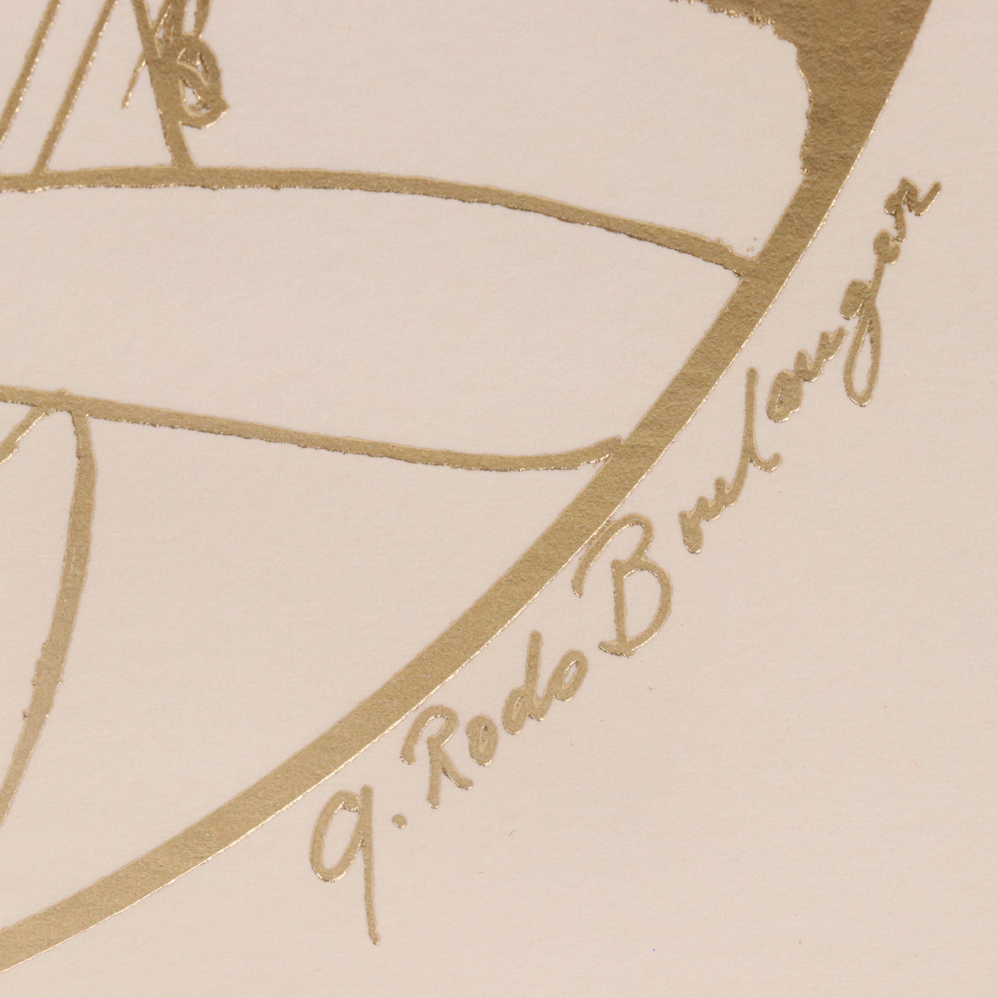 Embossed Lithograph Triptych After Graciela Rodo Boulanger "The Musicians"