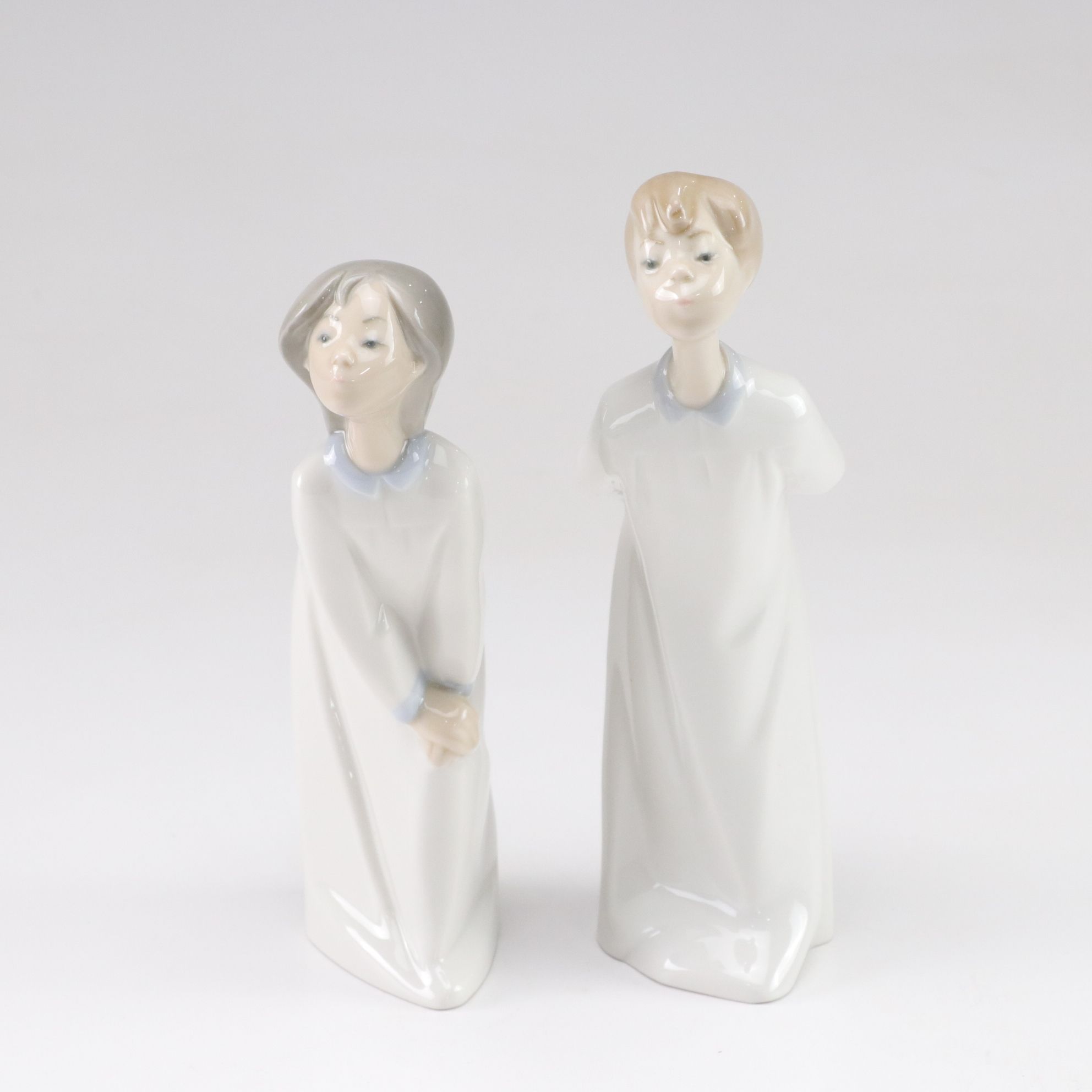 Lladró "Girl with Candle" & Other Porcelain Figurines