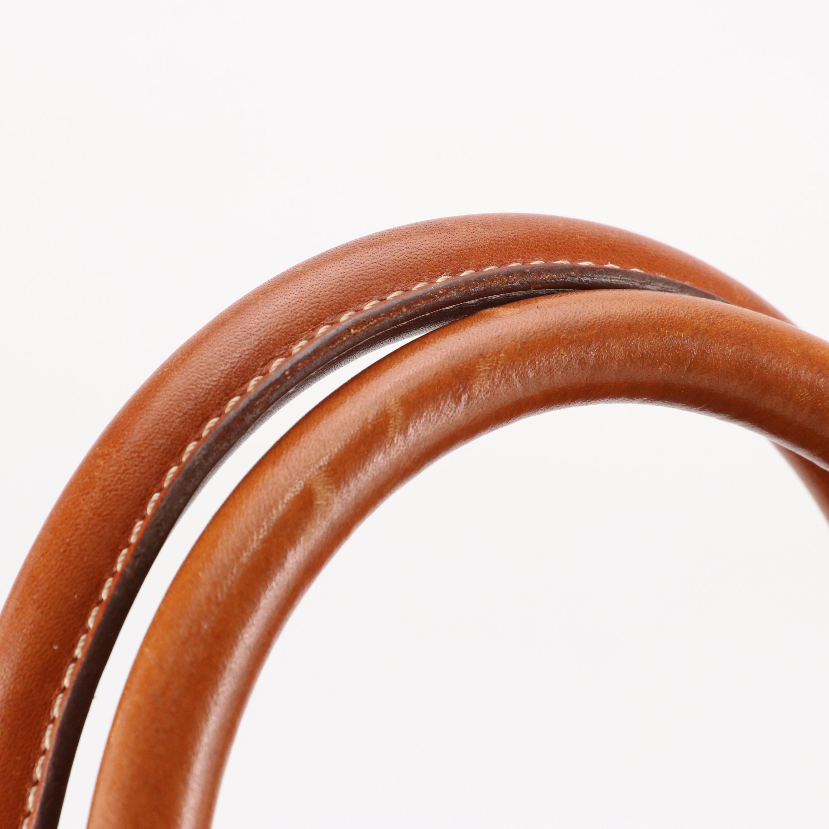 Celine Travel Duffel Bag in Macadam Coated Canvas and Leather Trim