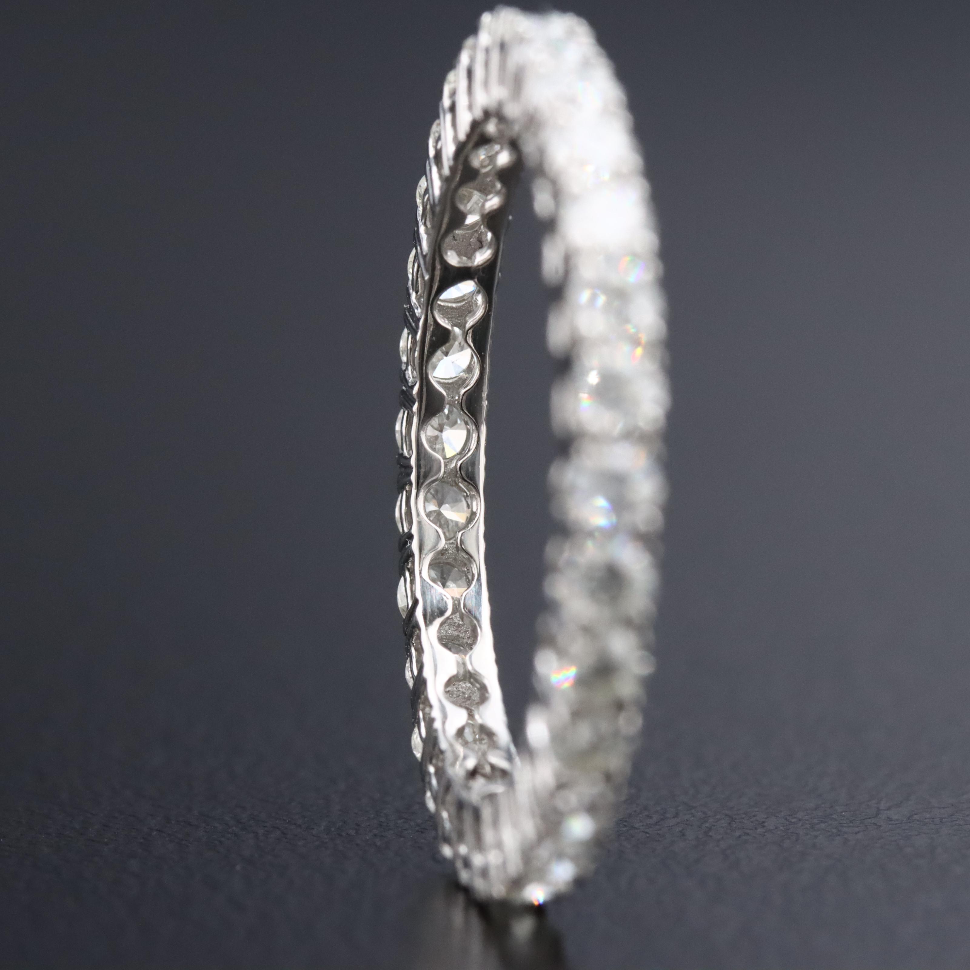 Platinum 1.40 CTW Diamond Eternity Band