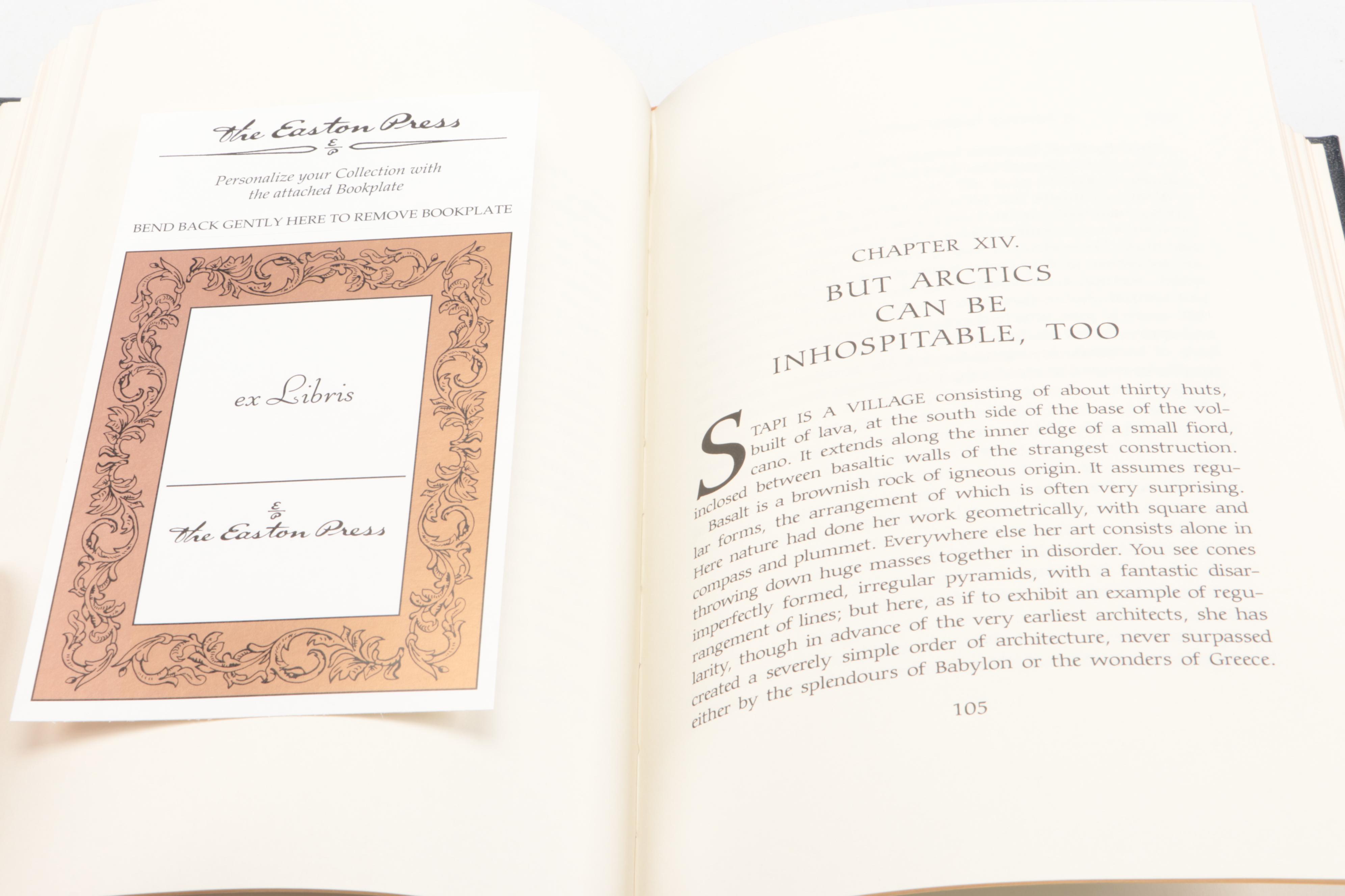 Easton Press "A Journey to the Center of the Earth" and More by Jules Verne