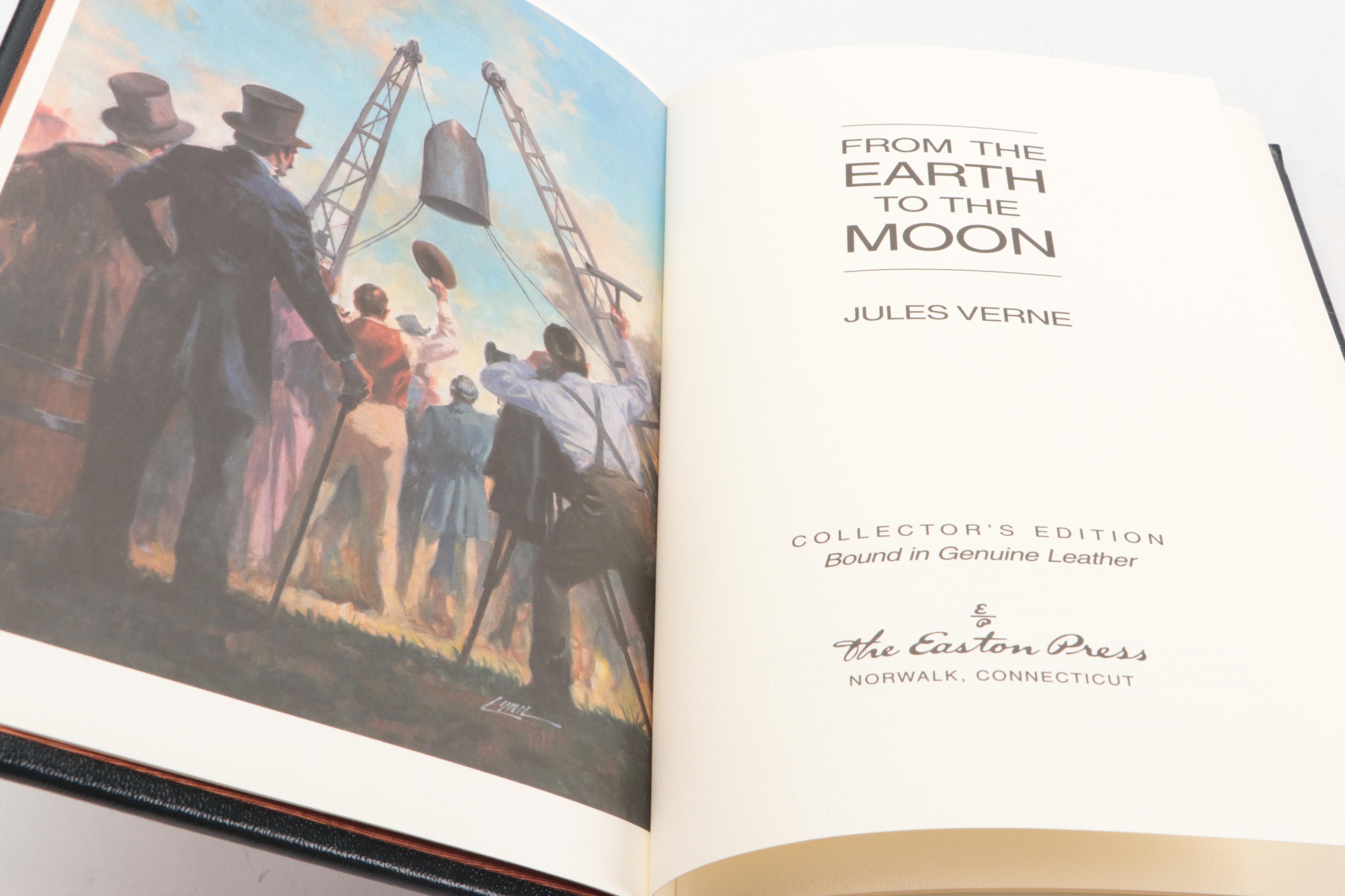 Easton Press "A Journey to the Center of the Earth" and More by Jules Verne