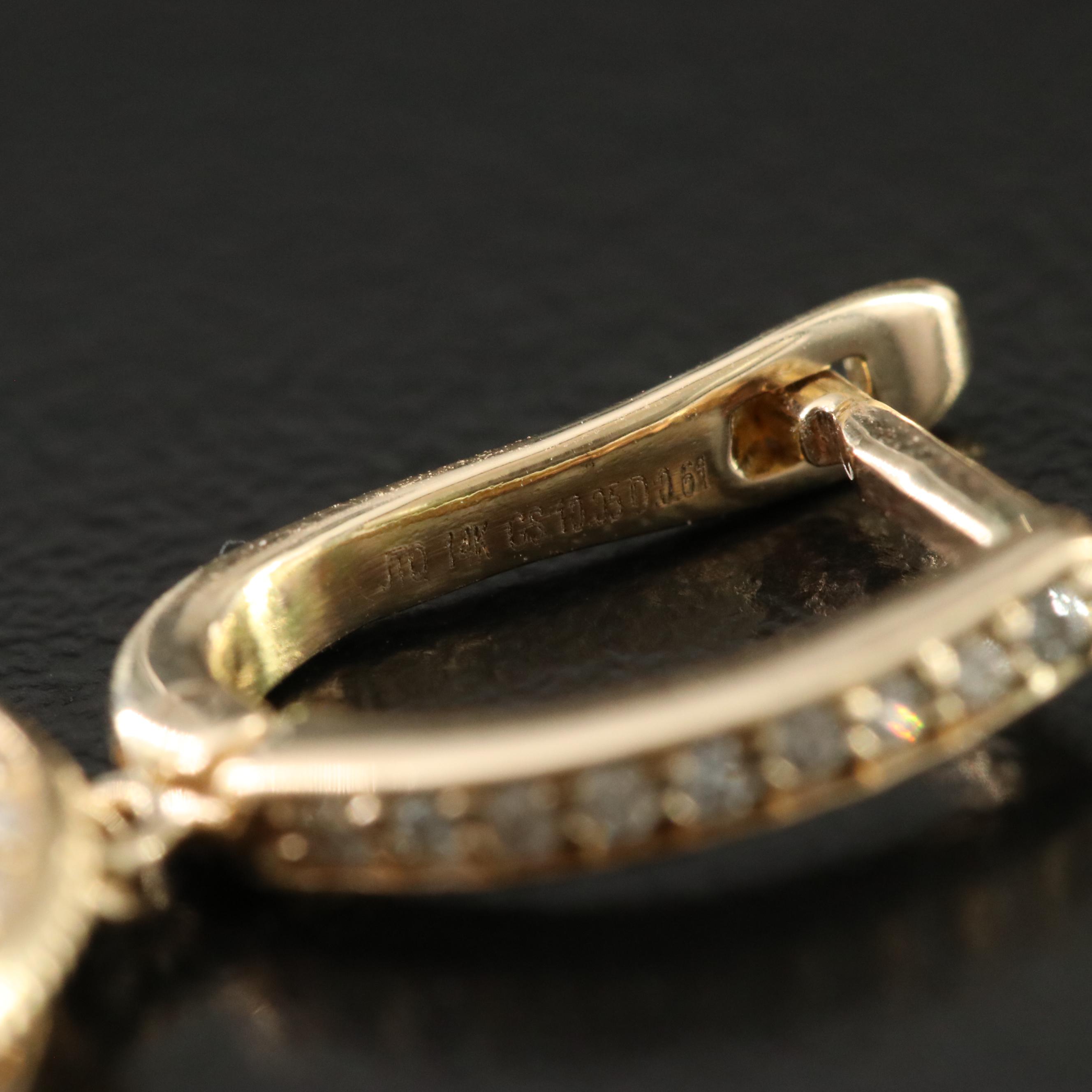 14K 10.05 CTW Ruby and Diamond Earrings with 8.61 CTW Centers and IGI Report