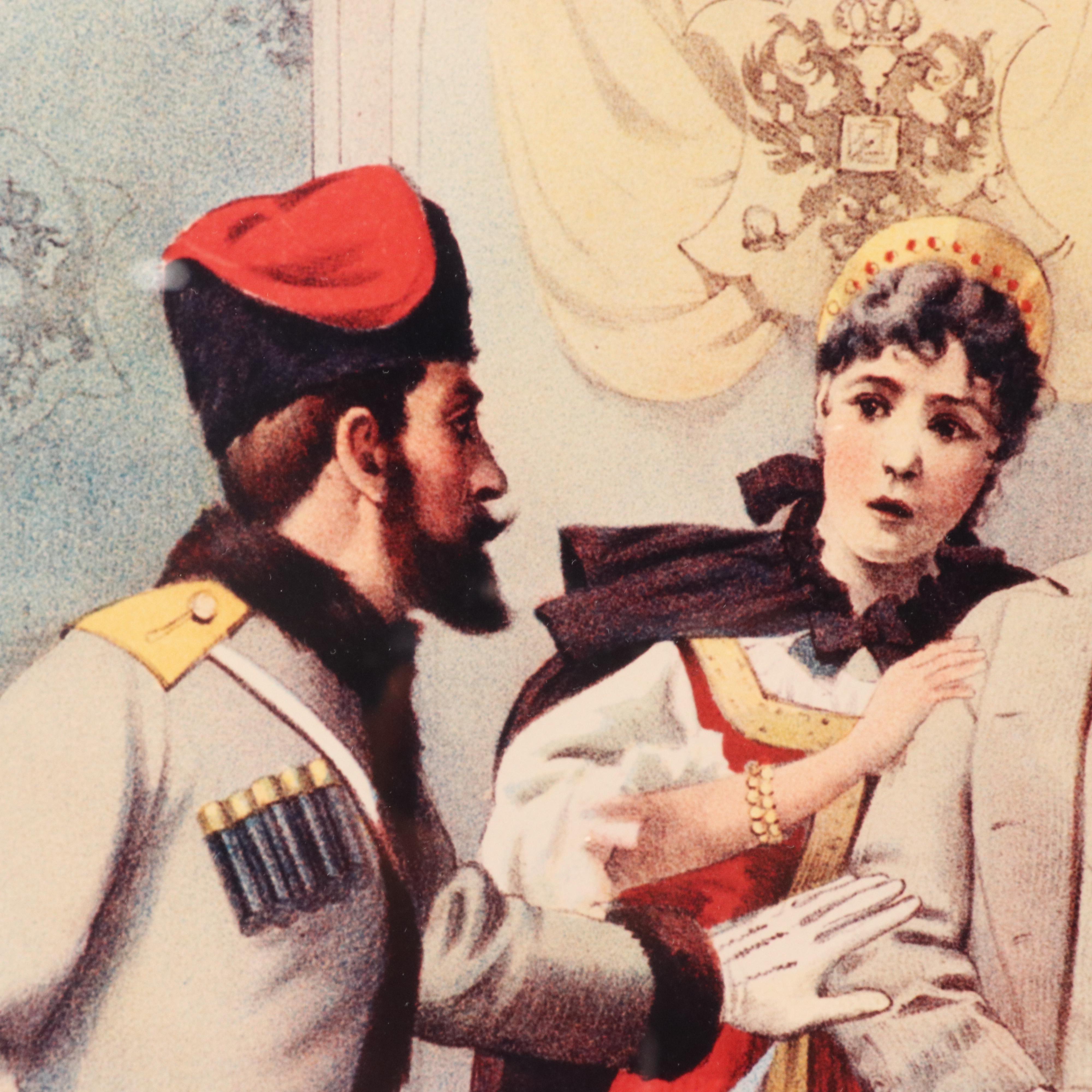 Pair of Photographic Reproduction "Darkest Russia" Theater Posters