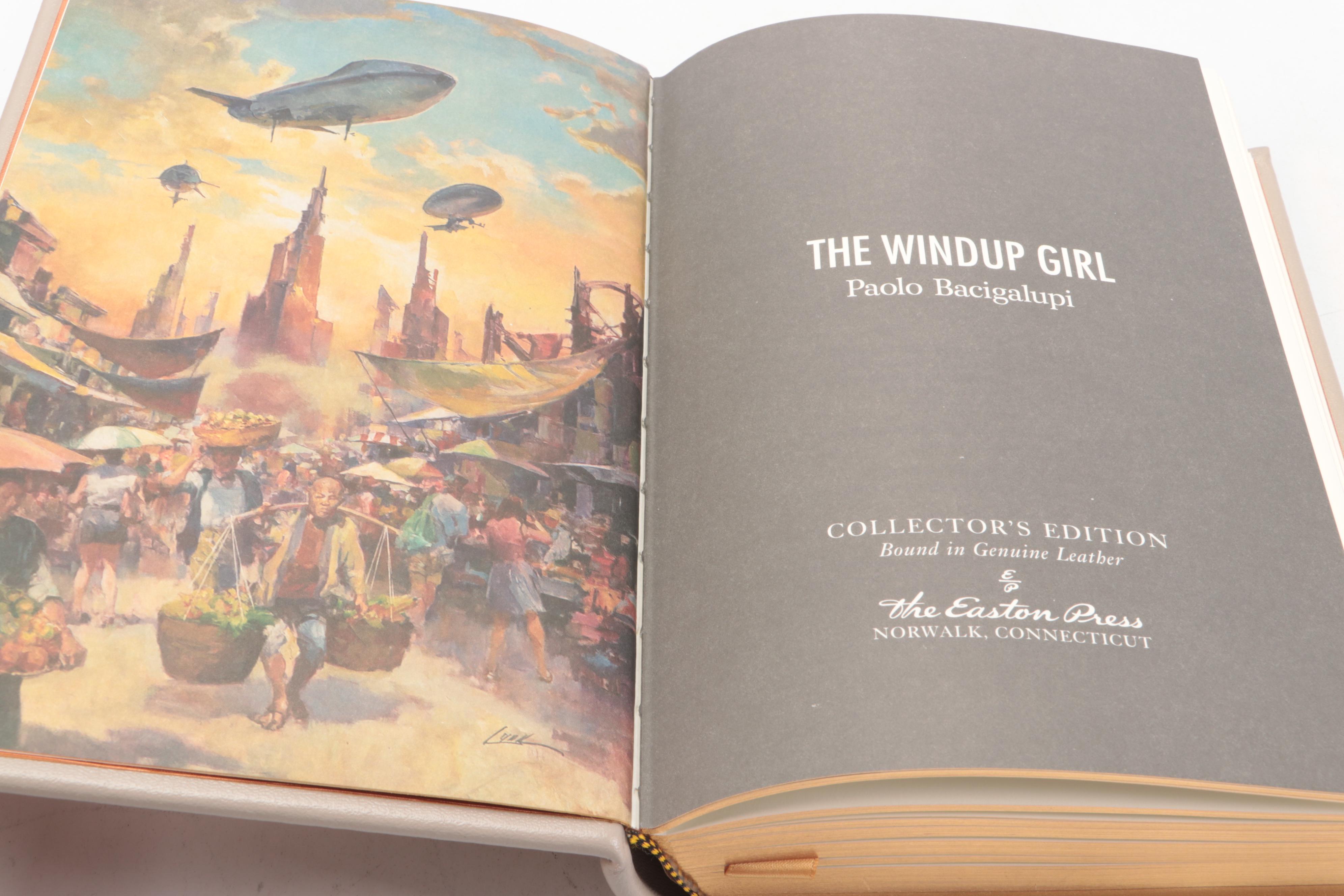 Easton Press "The Windup Girl" by Paolo Bacigalupi and More