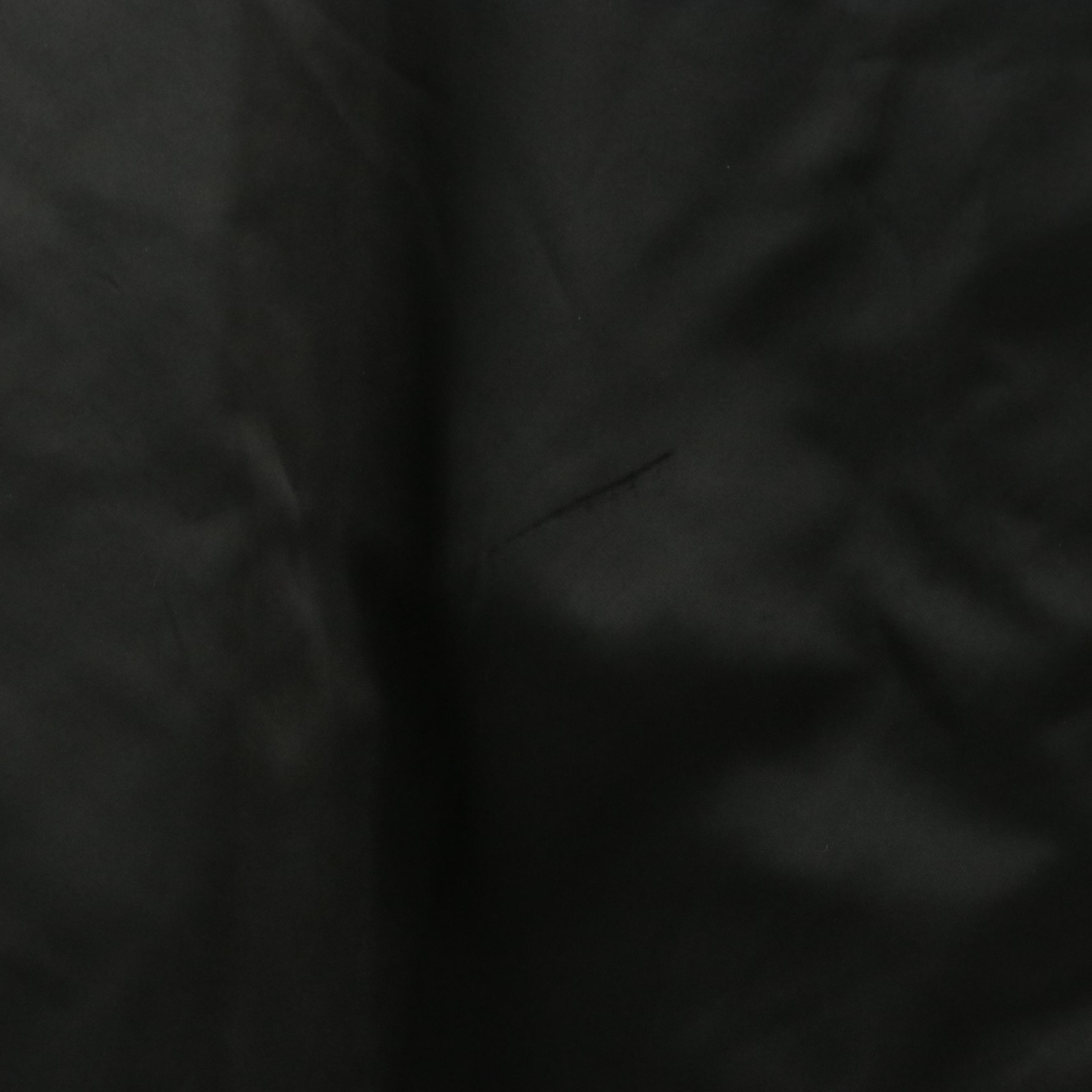 David Green Alaska Mink Fur Hooded Parka with Arctic Fox Fur and Calf Hair Trim