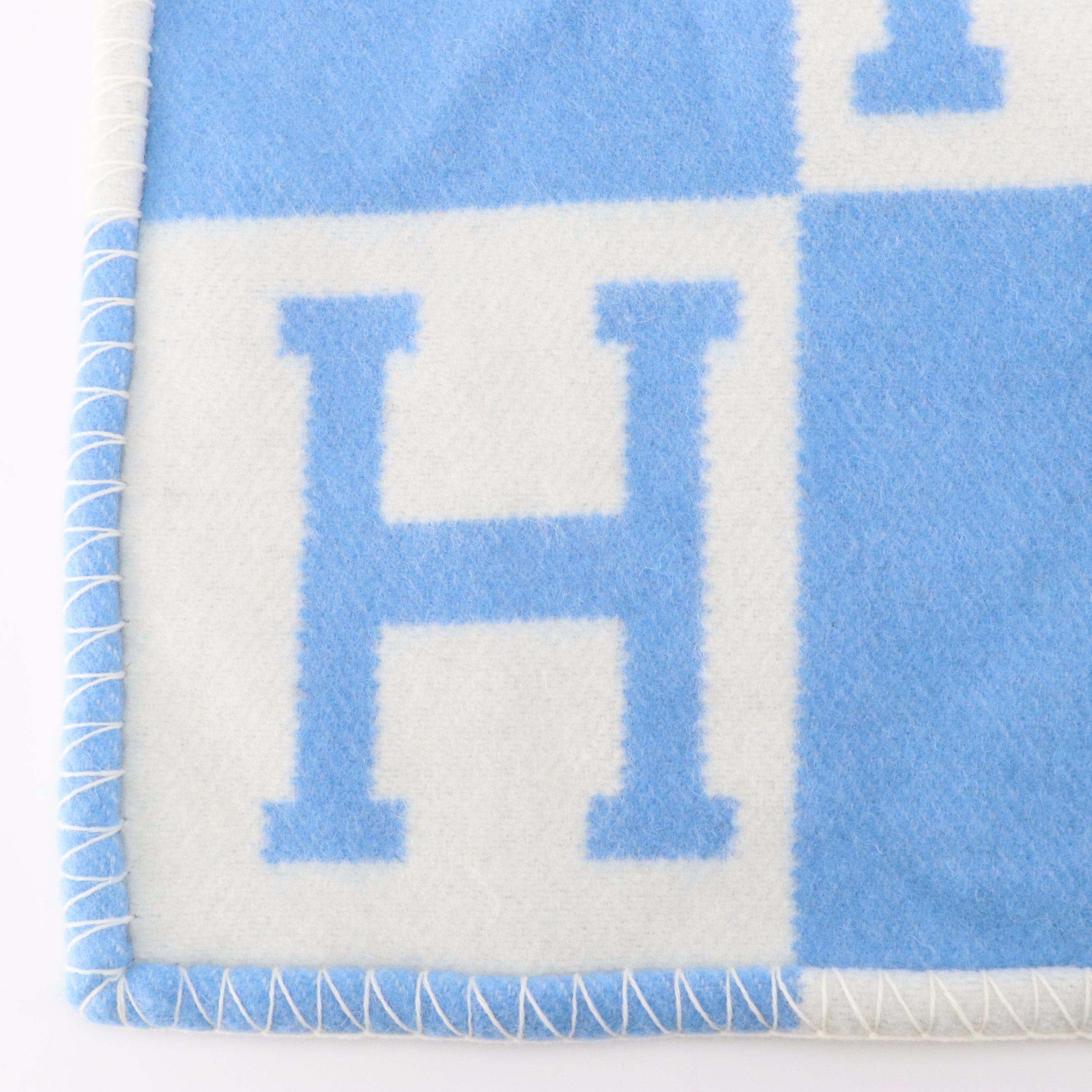 Hermès "Avalon" Wool and Cashmere Throw Blanket