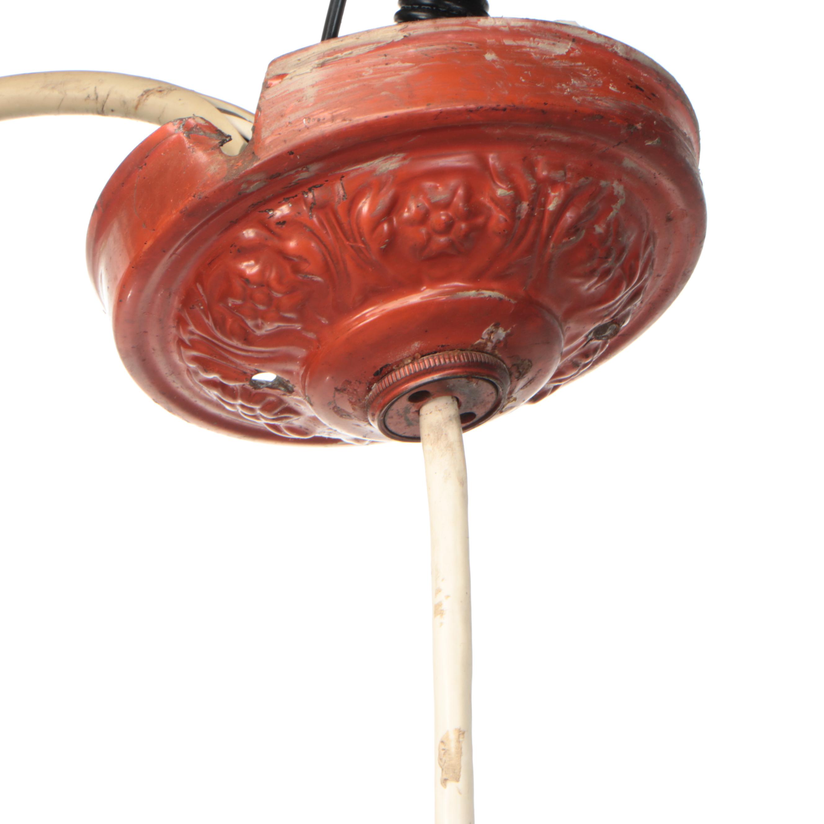 Mid Century Modern Large Light Bulb Pendant