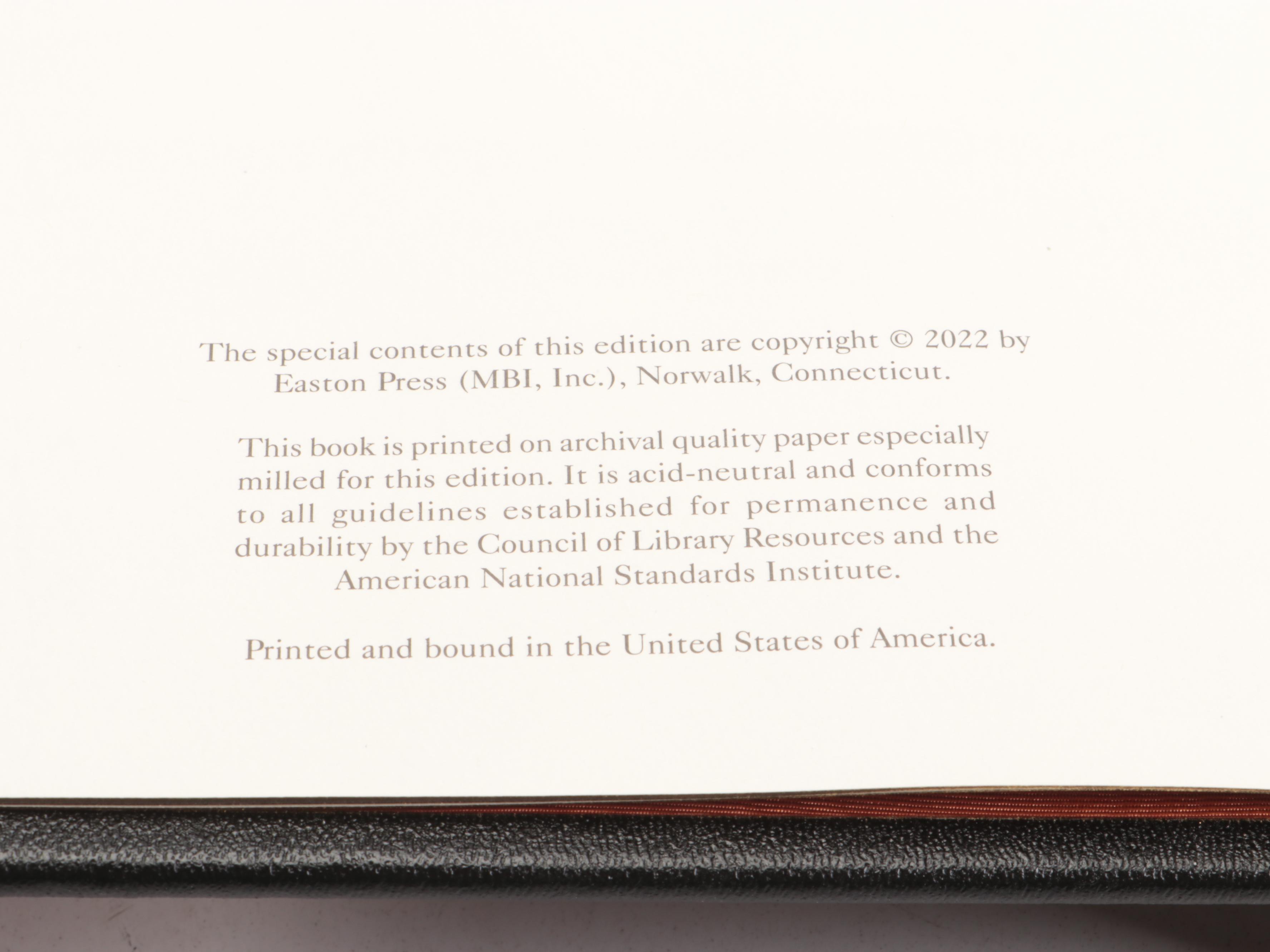 Easton Press "War of the Worlds," "The Invisible Man," and More by H. G. Wells