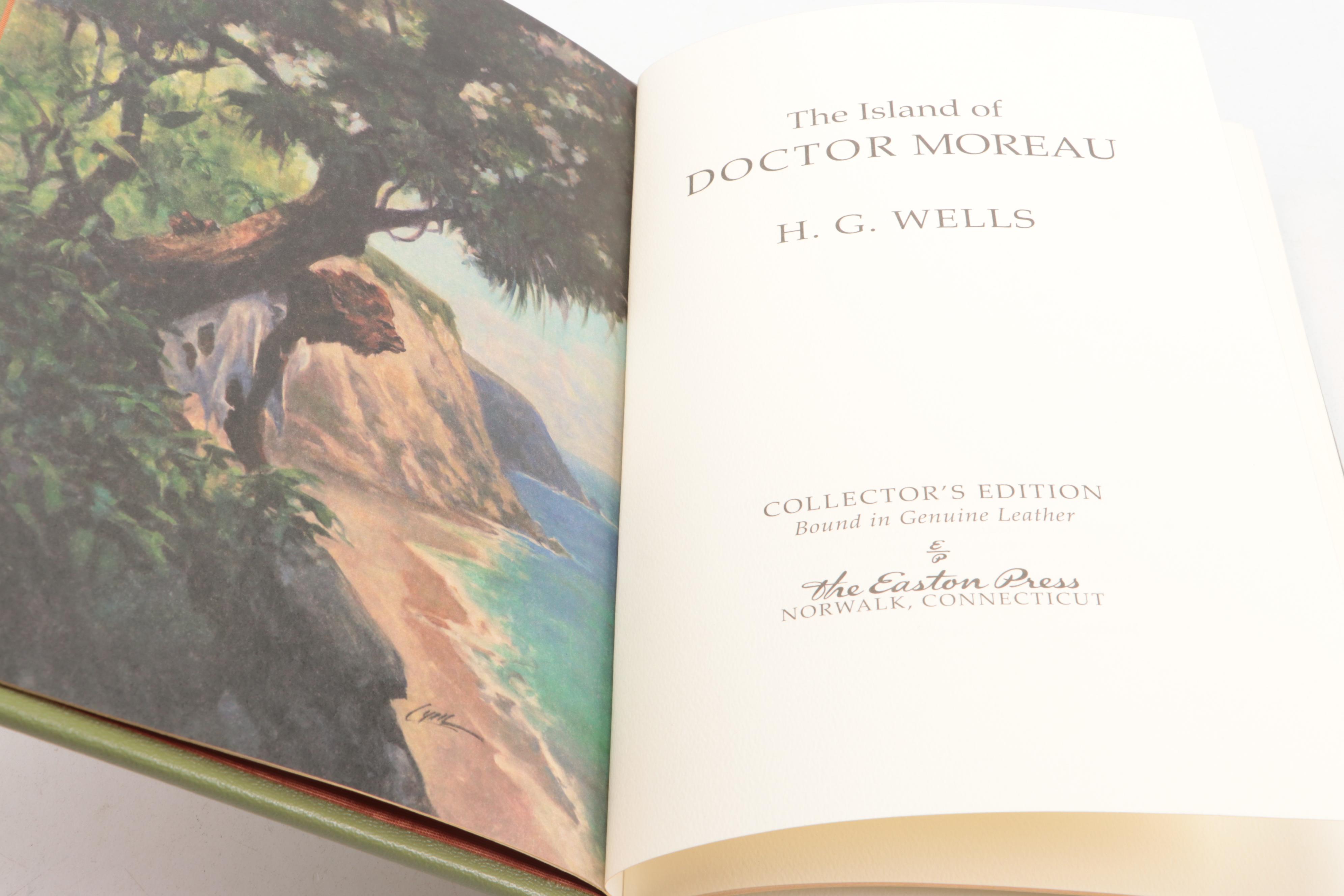 Easton Press "War of the Worlds," "The Invisible Man," and More by H. G. Wells