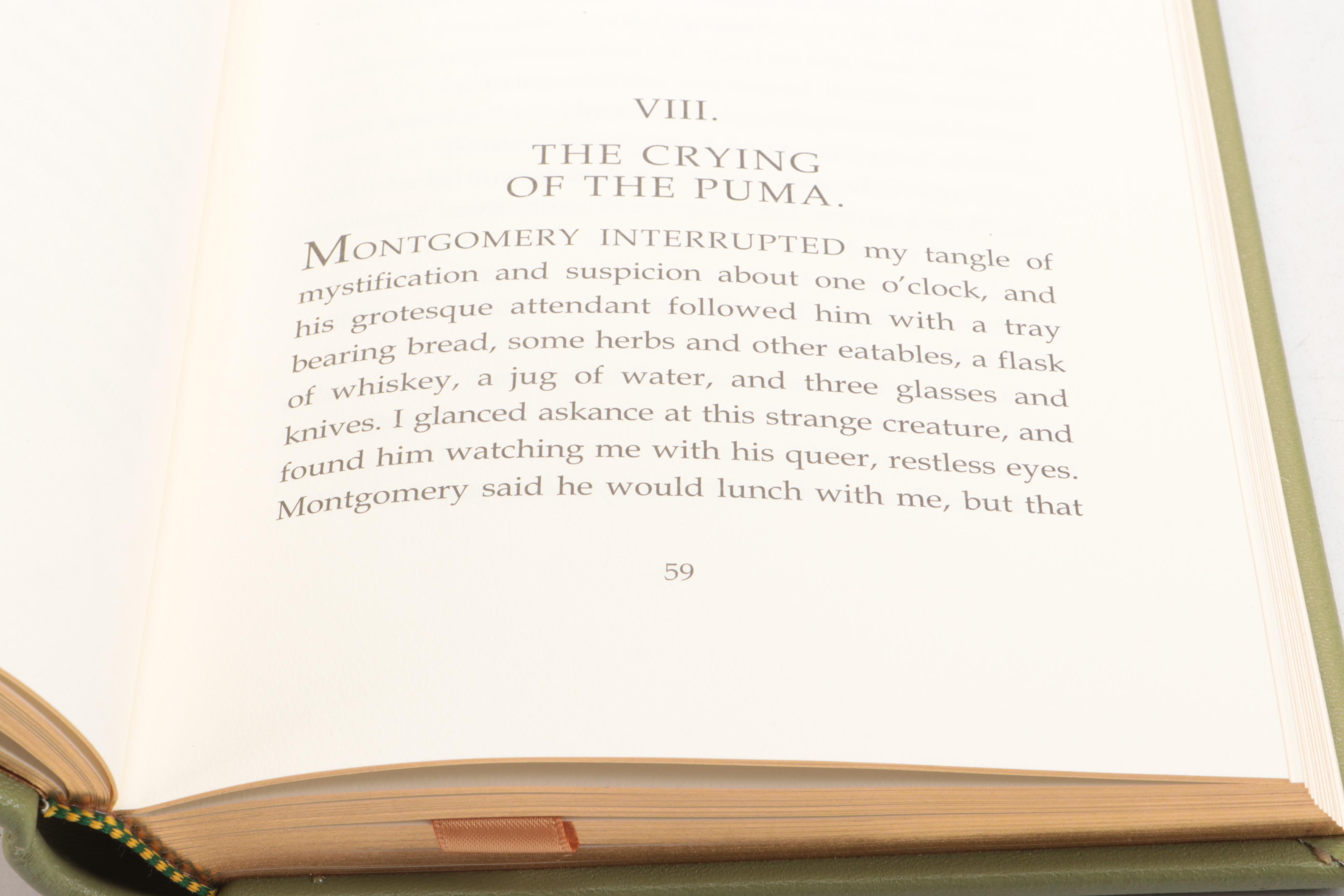 Easton Press "War of the Worlds," "The Invisible Man," and More by H. G. Wells