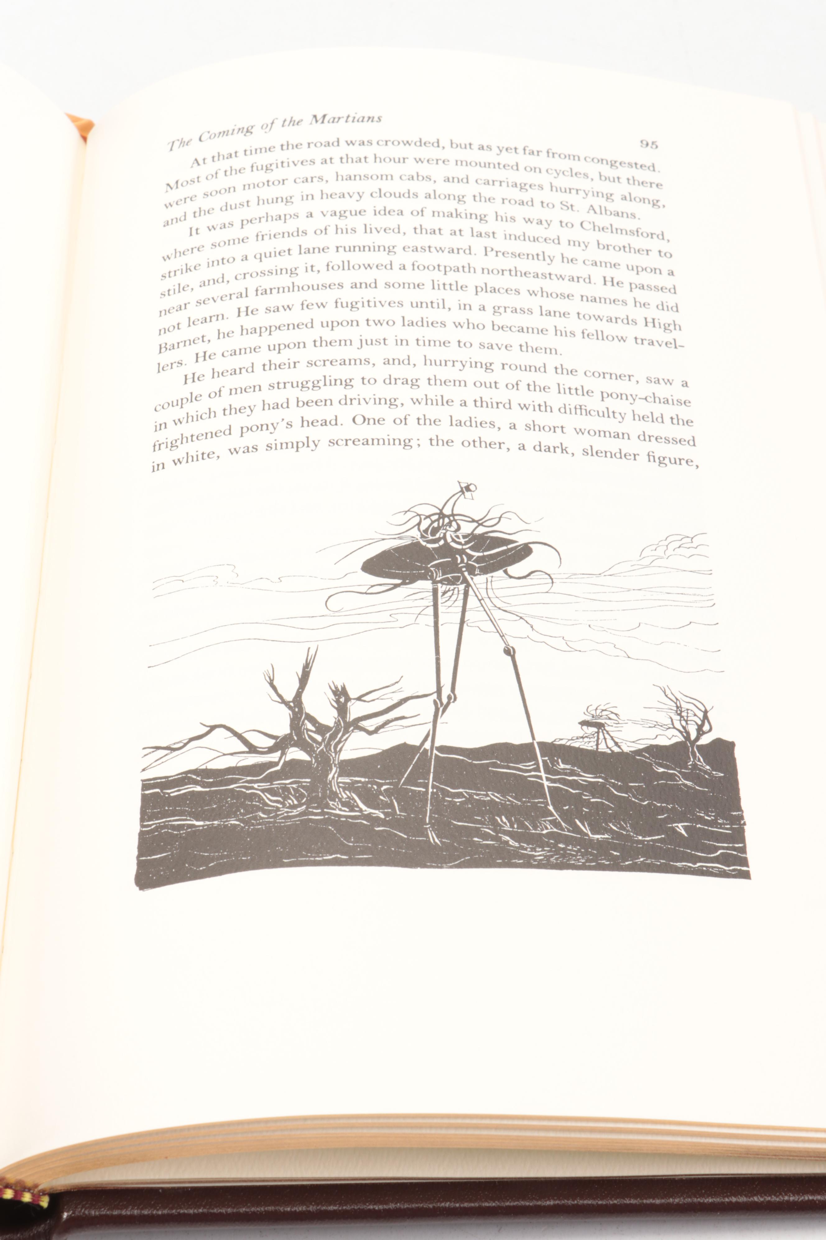 Easton Press "War of the Worlds," "The Invisible Man," and More by H. G. Wells