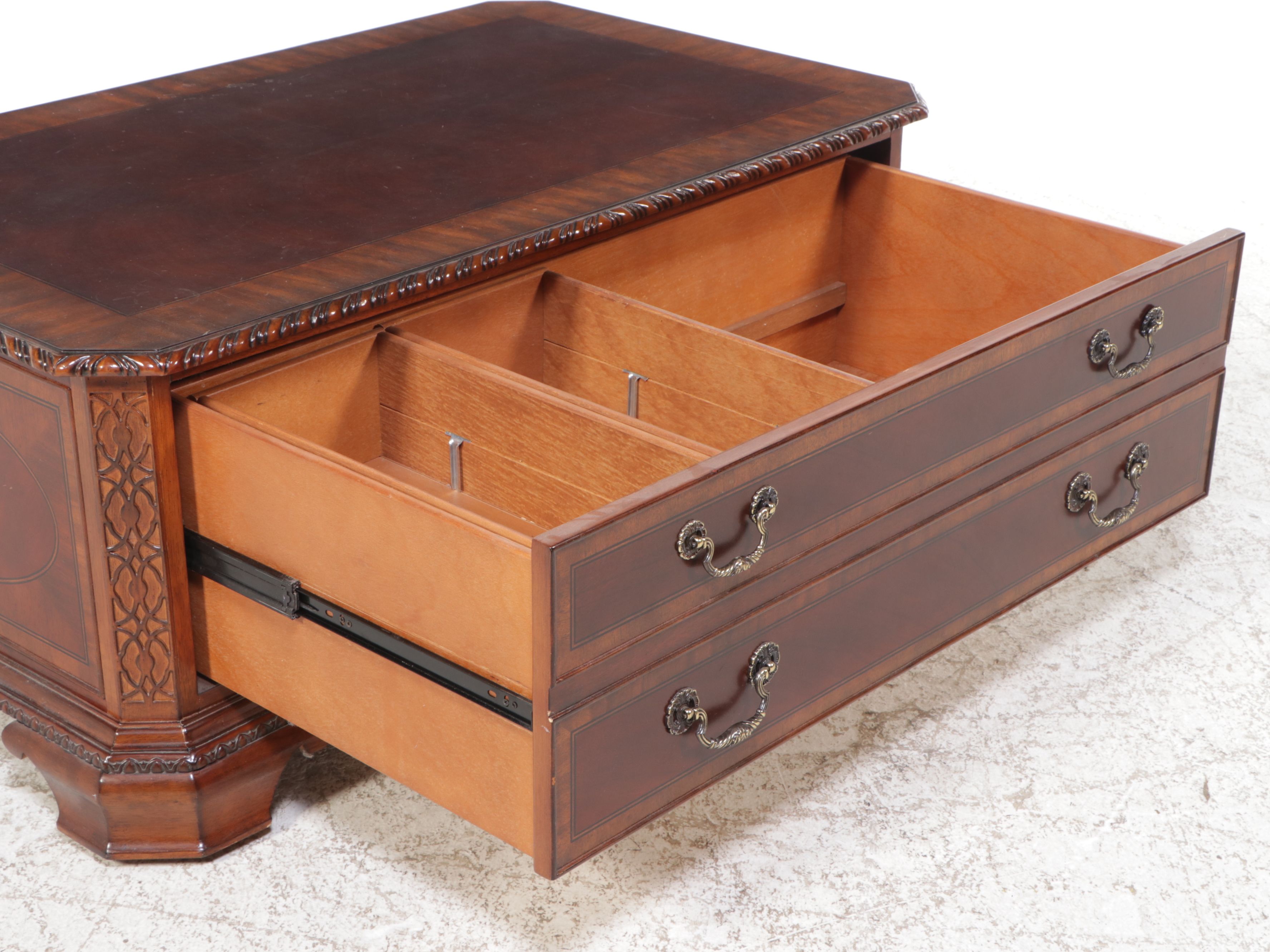 Mahogany Veneered Coffee Table