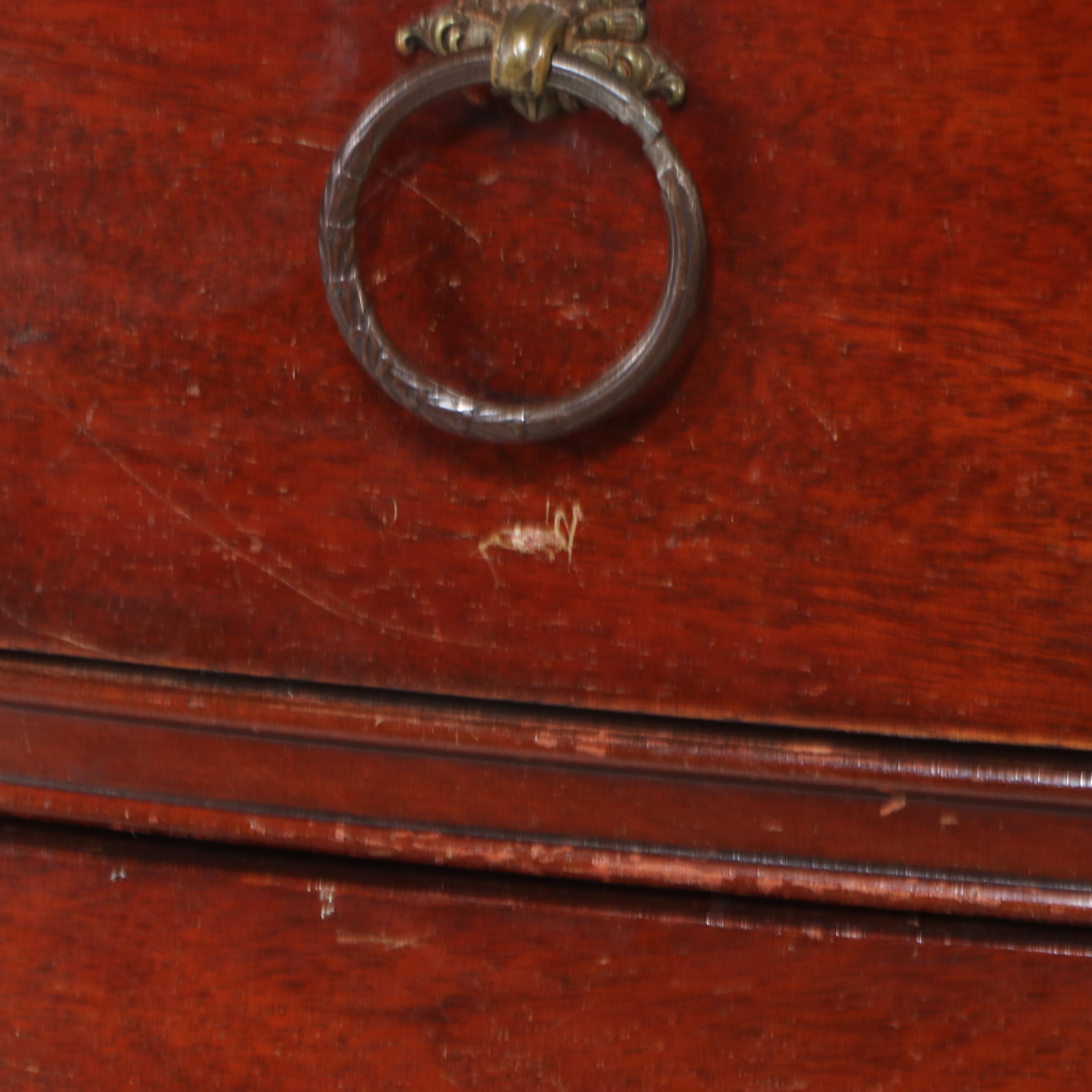 Federal Style Mahogany Chest on Chest
