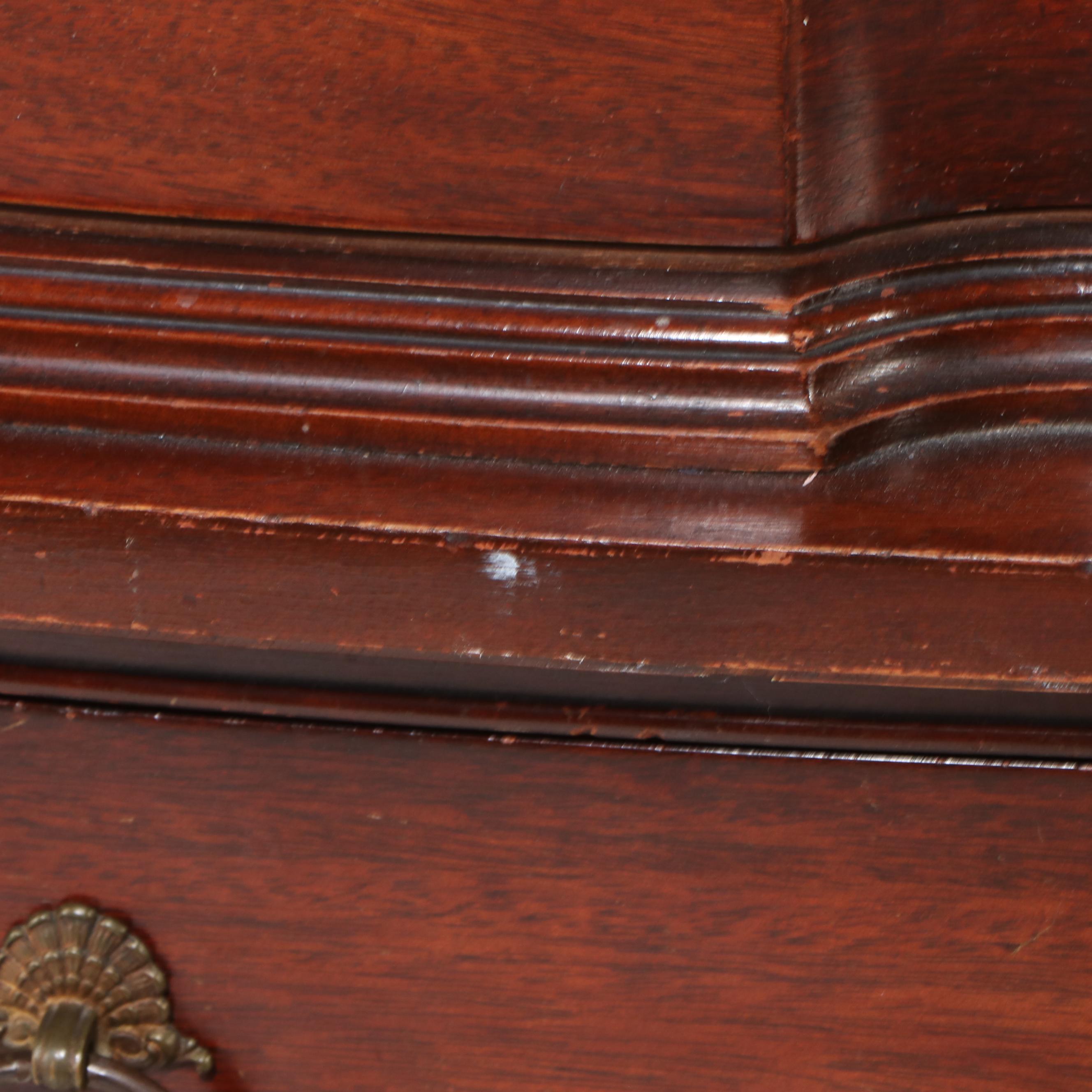 Federal Style Mahogany Chest on Chest