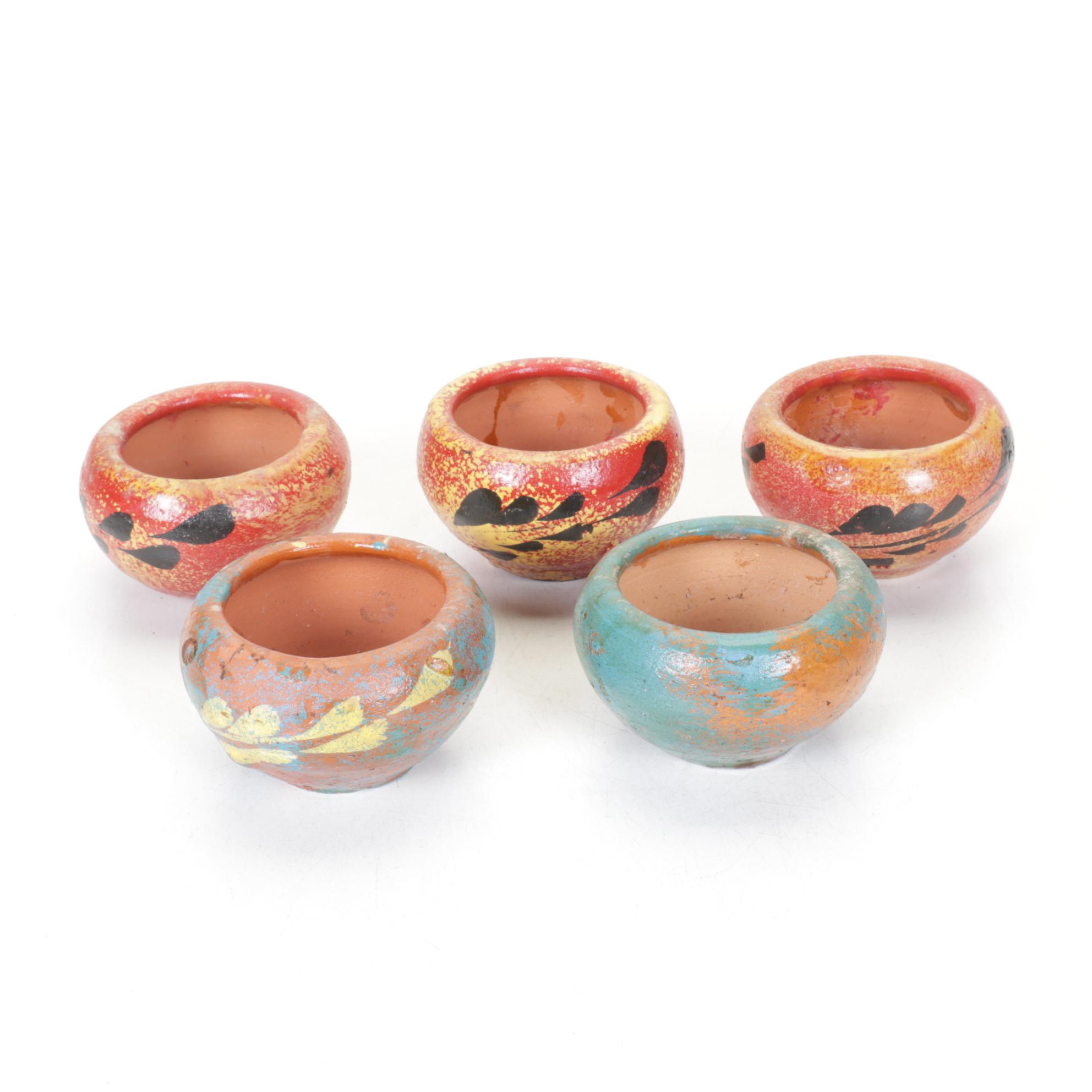 Twisted Metal Ferris Wheel with Hand-Crafted Terracotta Planters