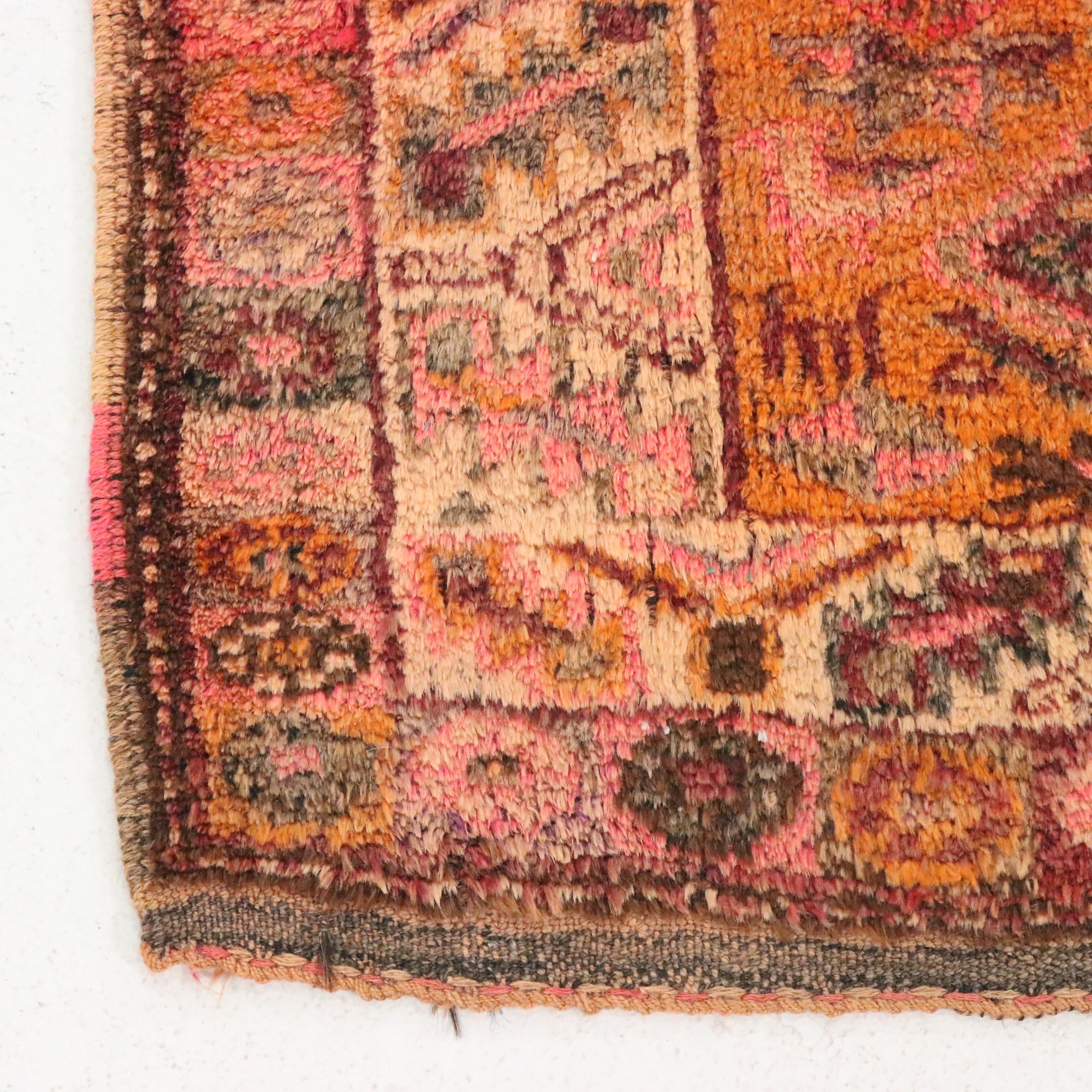 3'4 x 7'5 Hand-Knotted Caucasian Long Rug