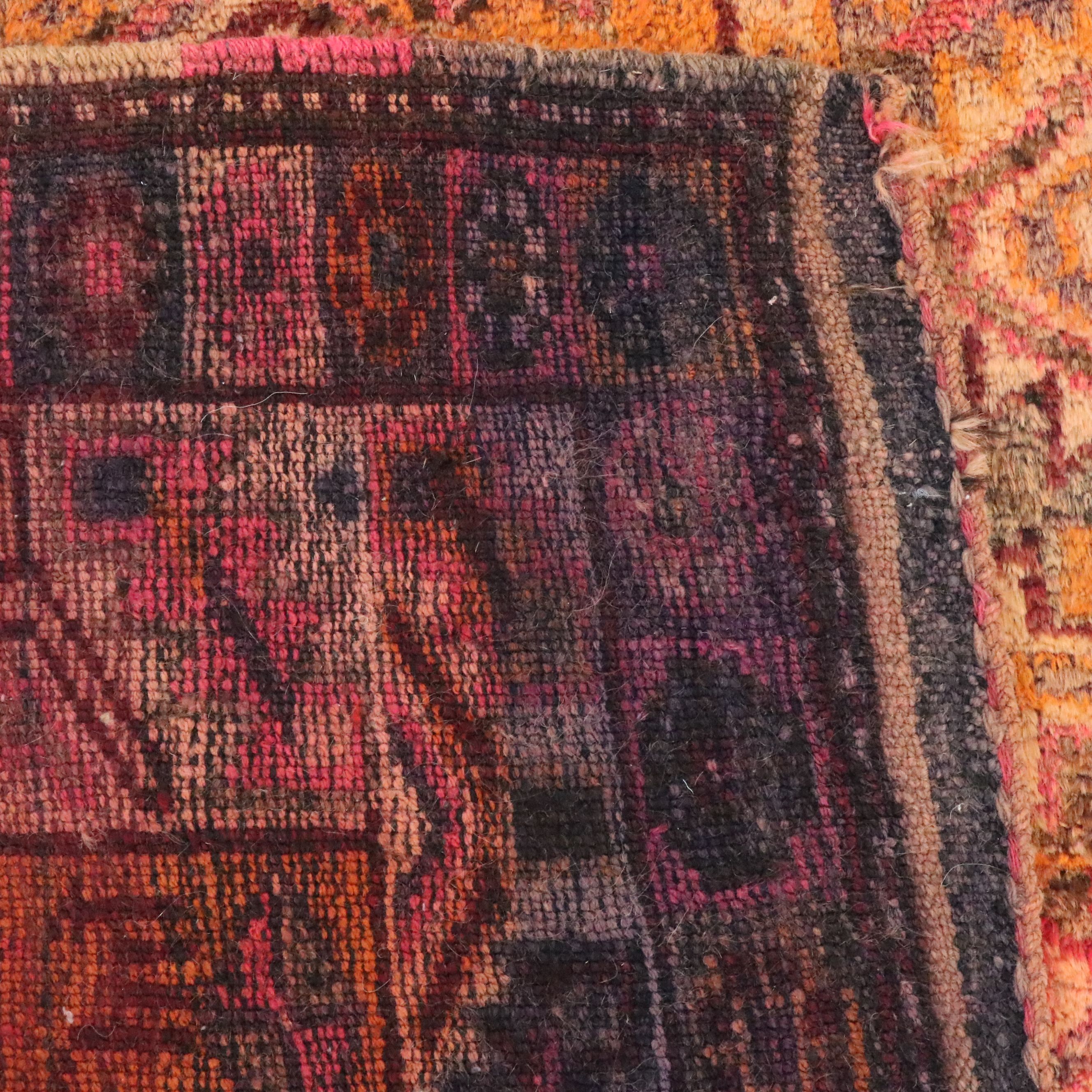 3'4 x 7'5 Hand-Knotted Caucasian Long Rug