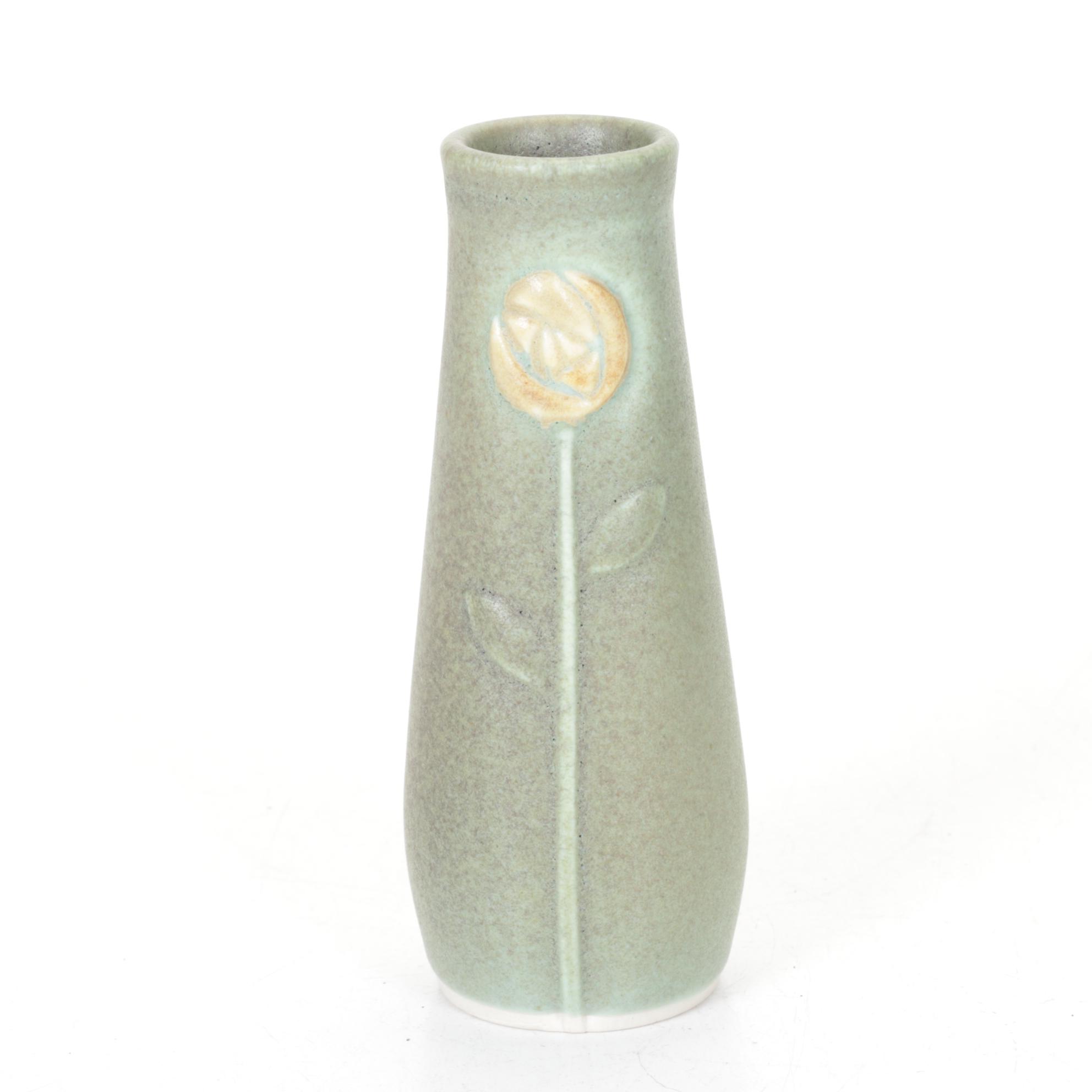 Linda Michalek Rose Bud Matte Finish Vases