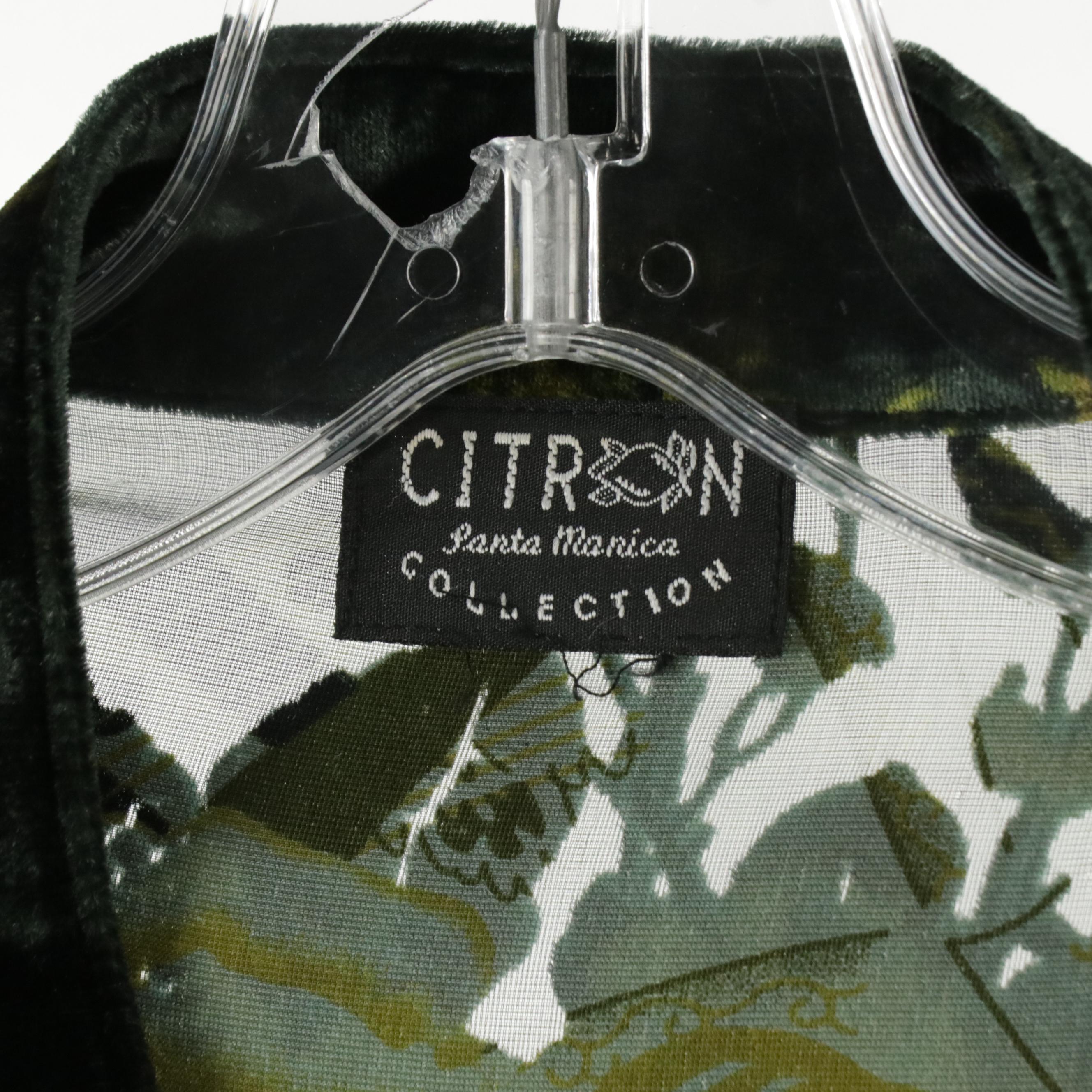 Citron of Santa Monica and Citron Collection Kimono Jackets, ECI New York Blouse