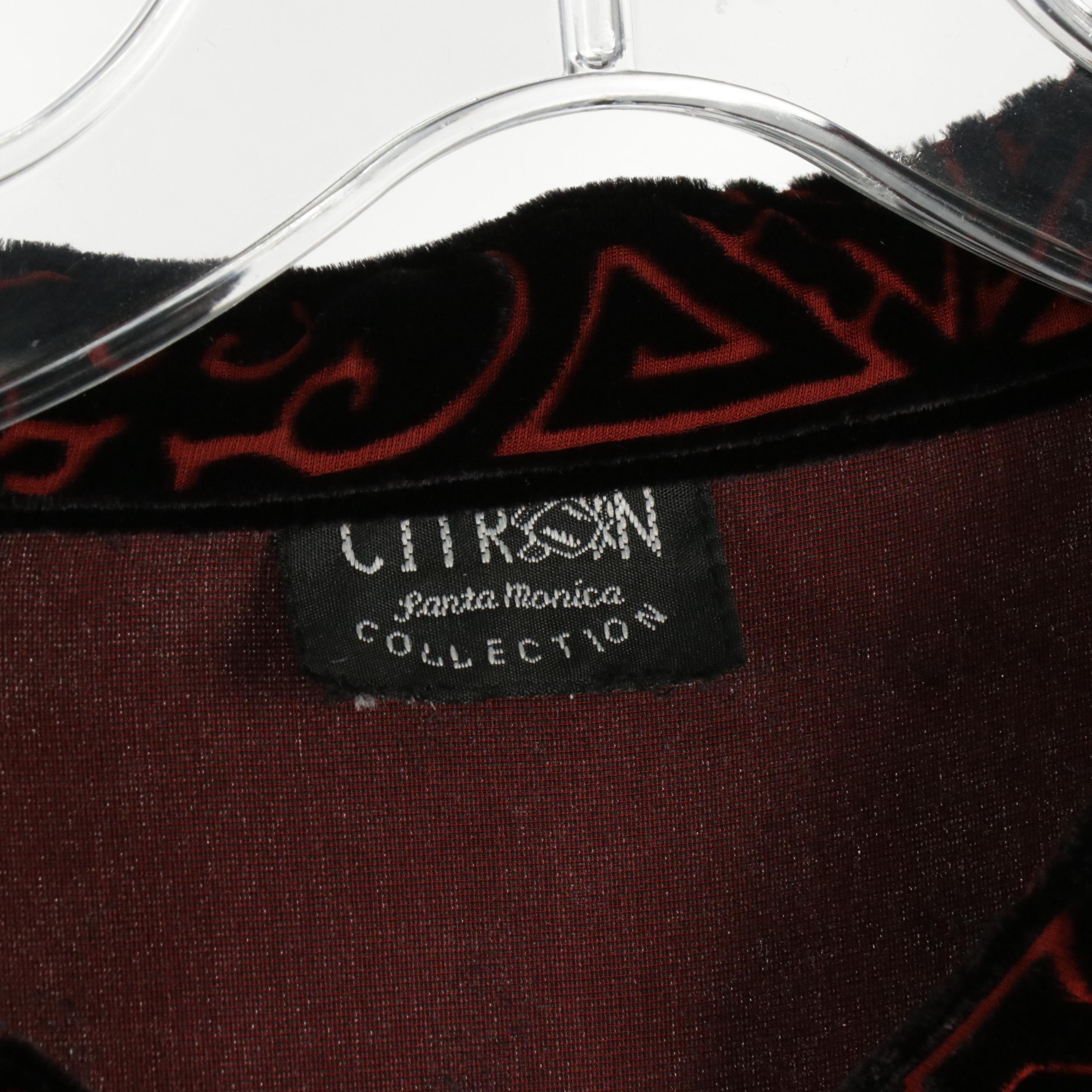 Citron of Santa Monica and Citron Collection Kimono Jackets, ECI New York Blouse