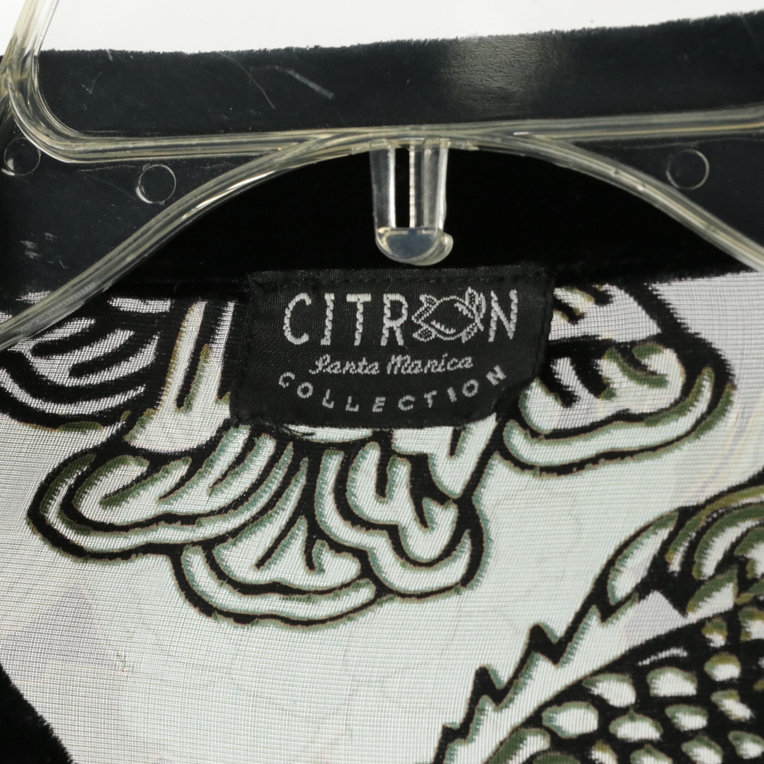 Citron of Santa Monica and Citron Collection Kimono Jackets, ECI New York Blouse