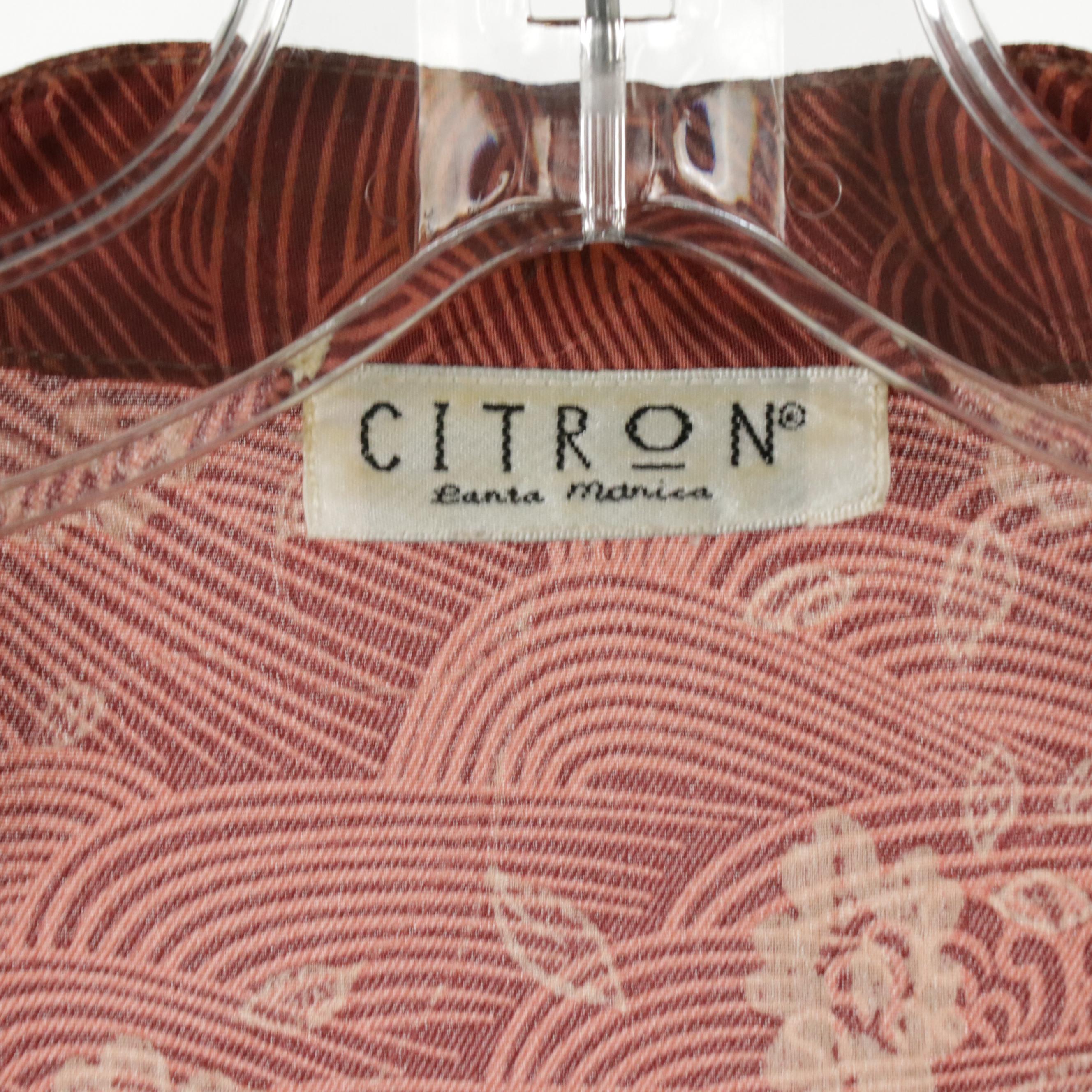 Citron of Santa Monica and Citron Collection Kimono Jackets, ECI New York Blouse