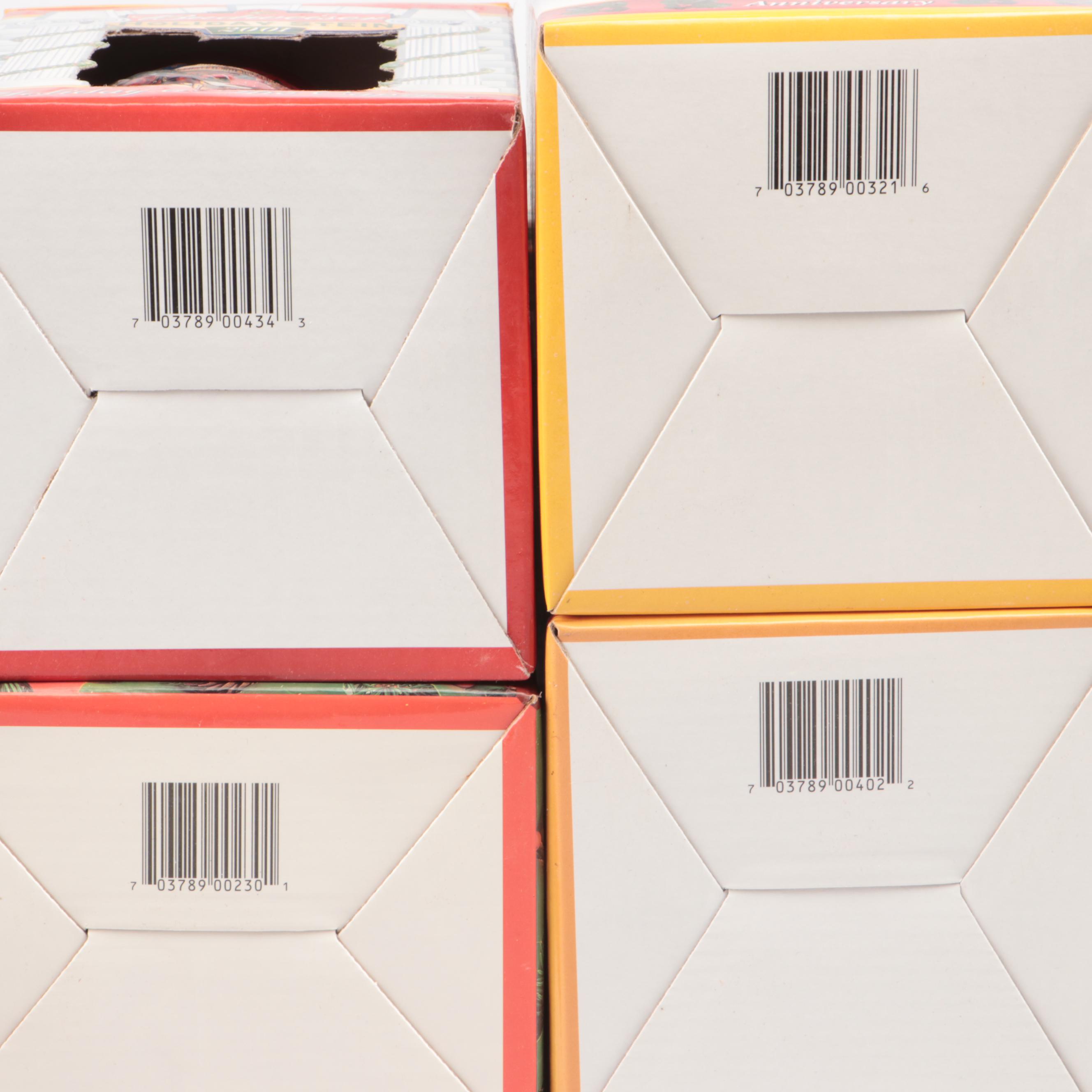 Novelty Christmas Budweiser Steins