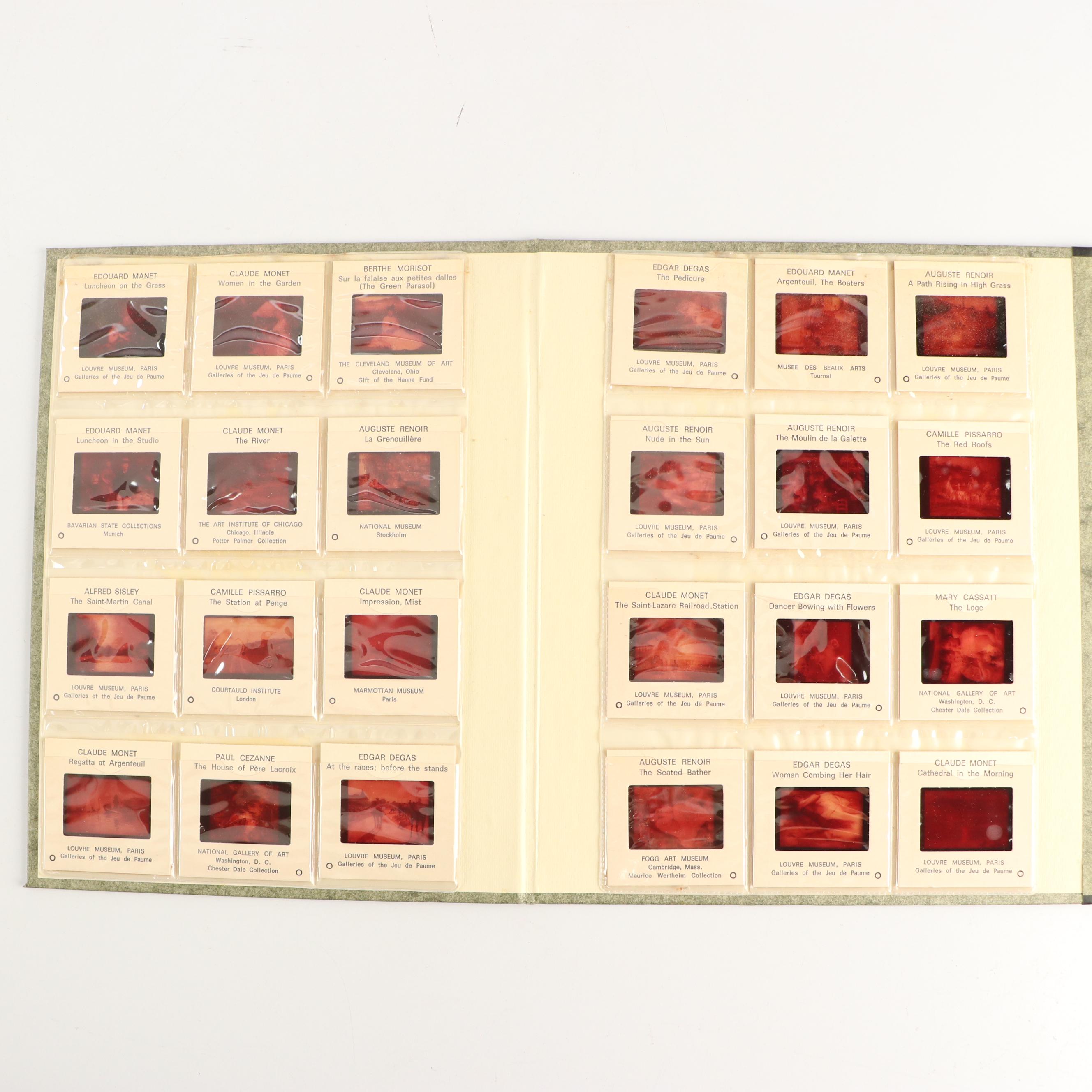 "Color Slide Books of the Great Masters" Complete Set and More Art History Books