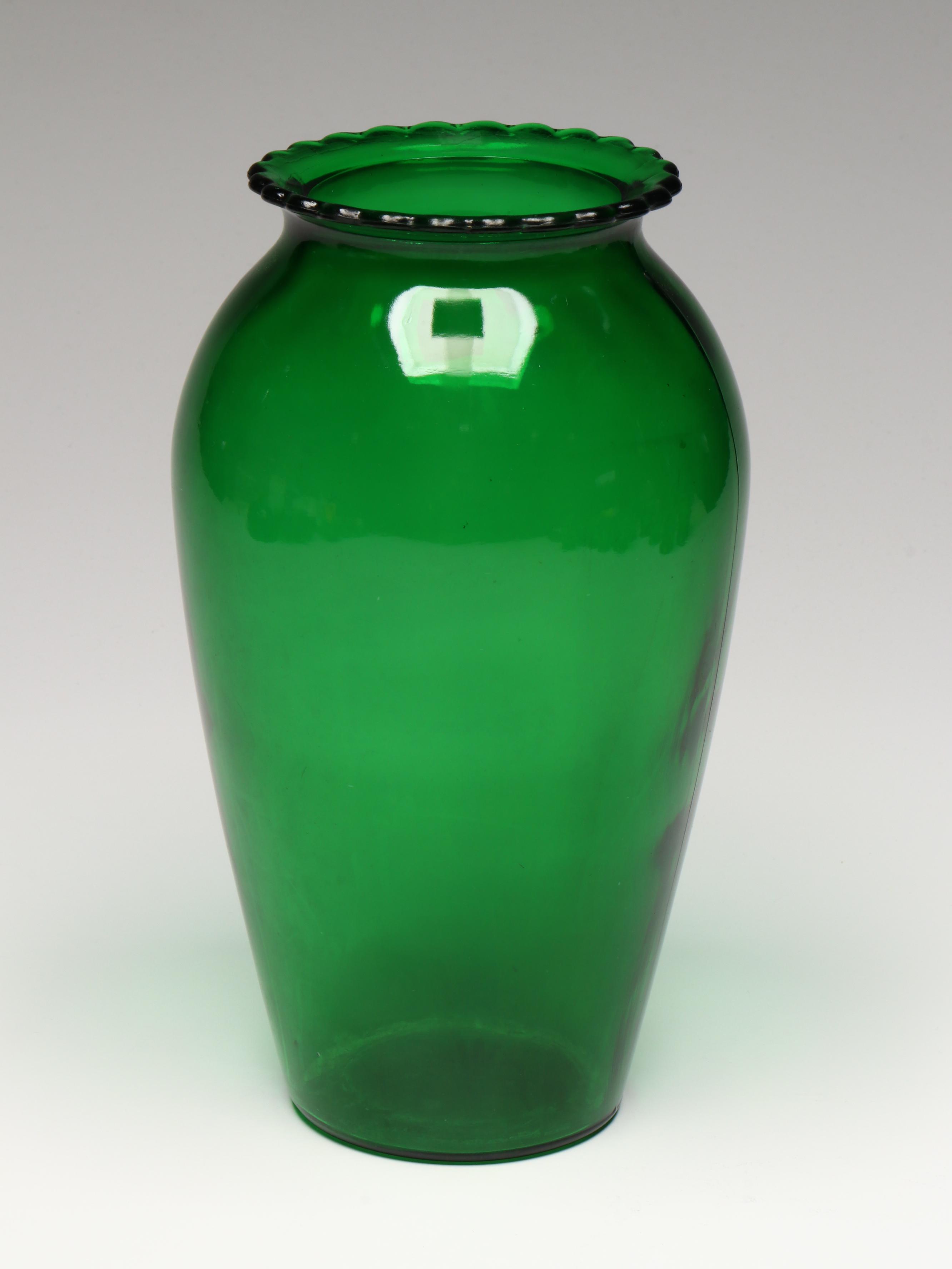 Anchor Hocking "Charm" Forest Green Glass Dinnerware, Serveware and More, 1950s